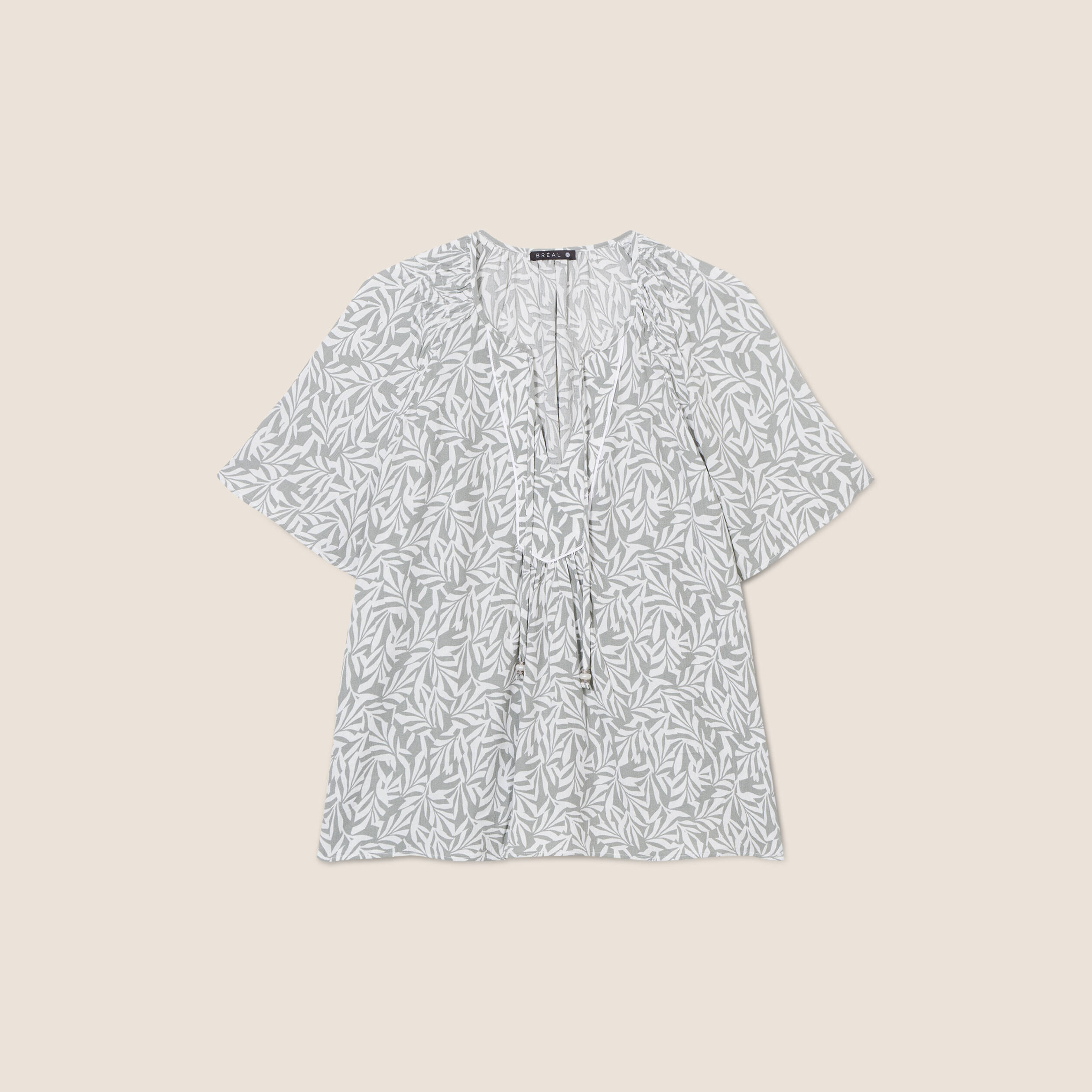 blouse manches courtes vert kaki femme Blouse manches courtes vert kaki femme