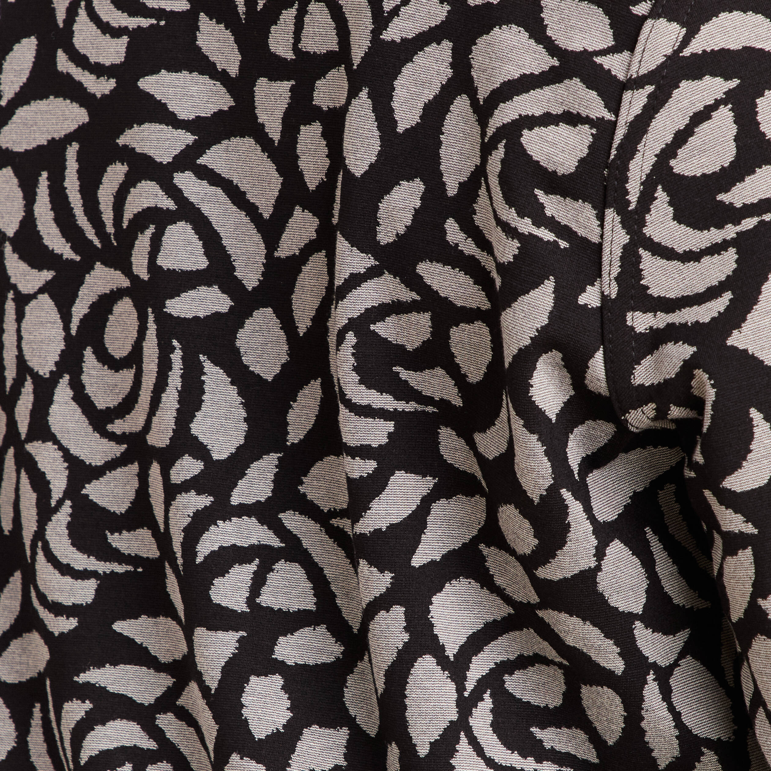 Veste droite r&eacute;versible noir femme