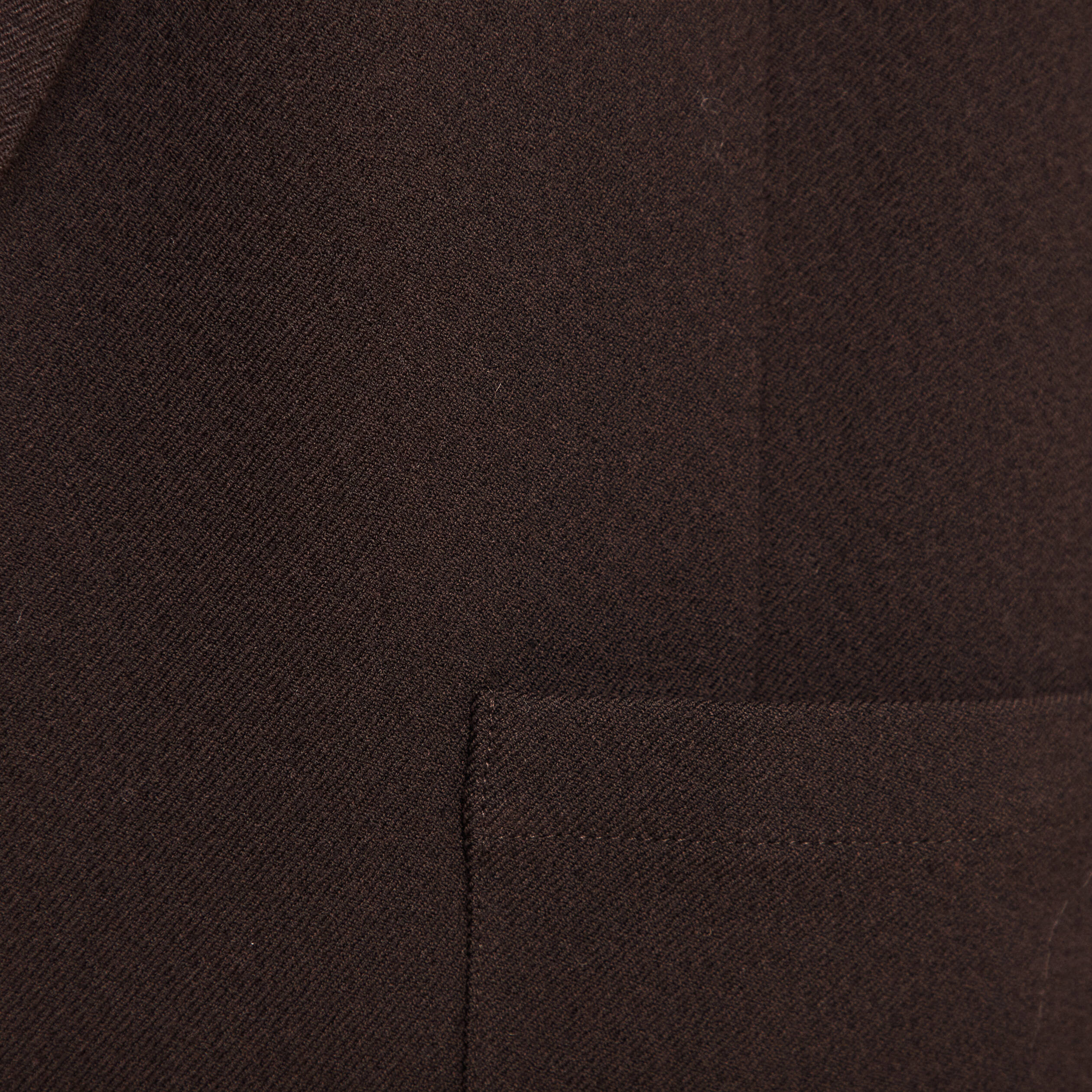 Veste tailleur cintr&eacute;e marron fonc&eacute; femme