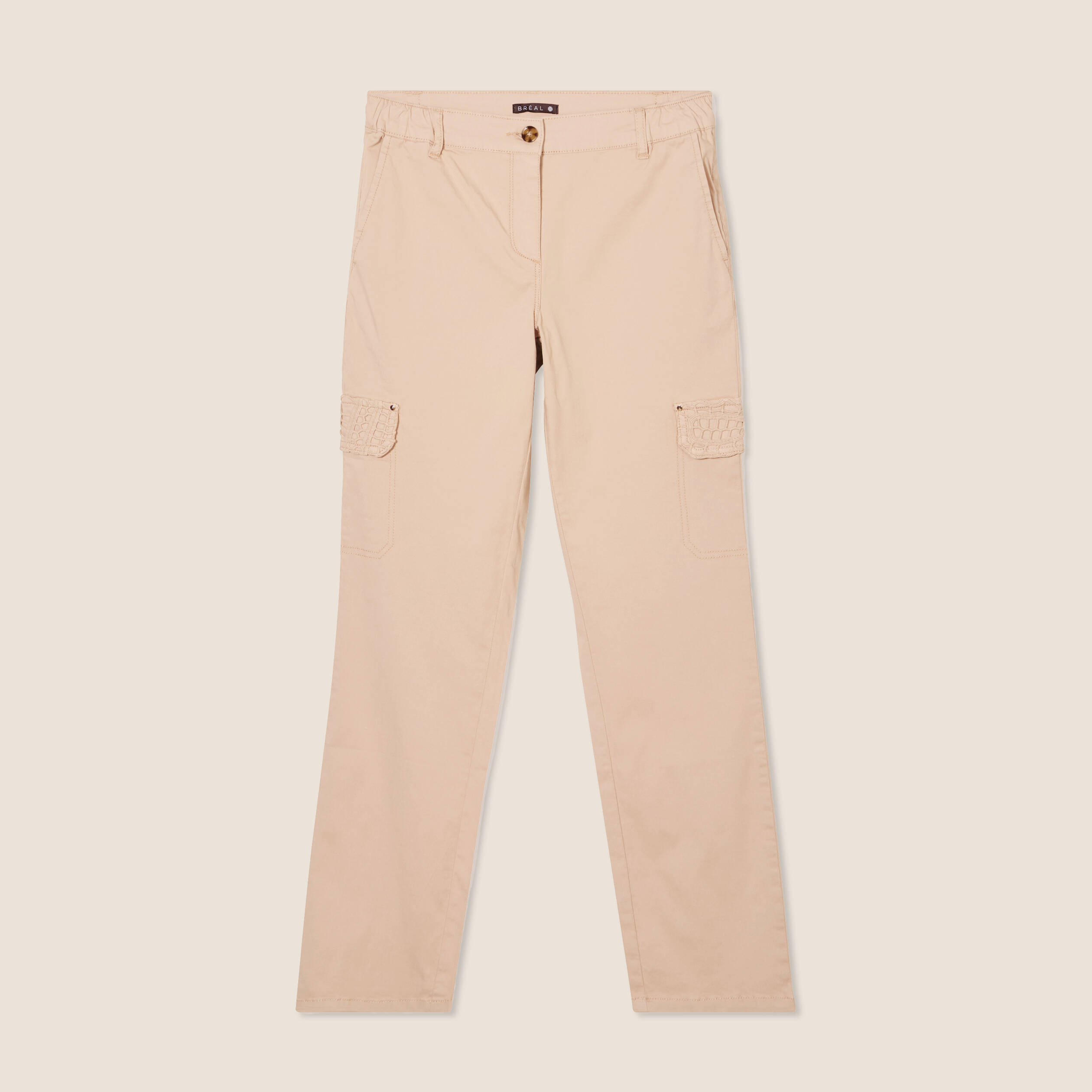pantalon jogpant 78eme sable femme Pantalon jogpant 7/8ème sable femme