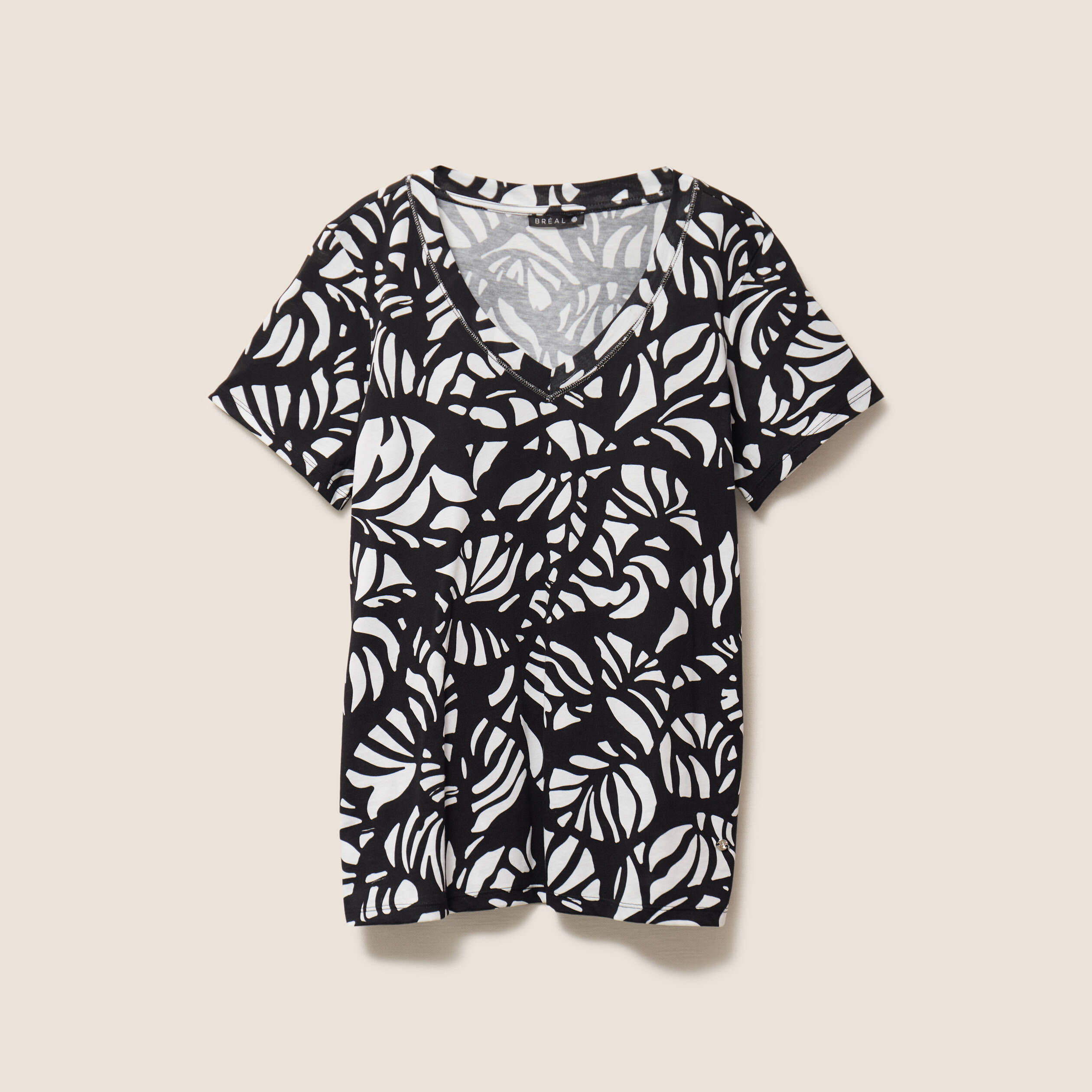 t shirt manches courtes noir femme T-shirt manches courtes noir femme