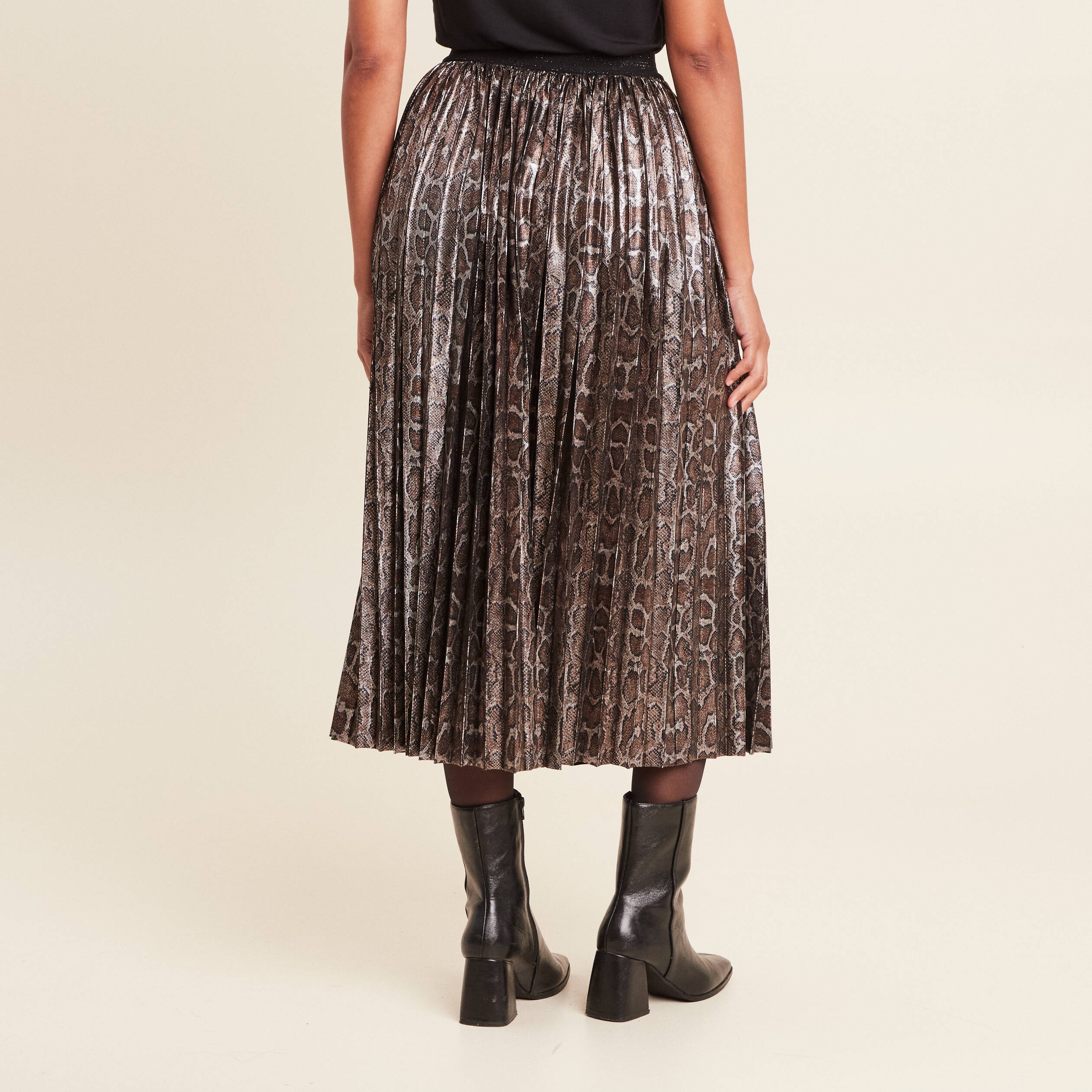 Promod Jupe Satin Kaki Jupe Midi Jupe Kaki Promod Jupe Midi En