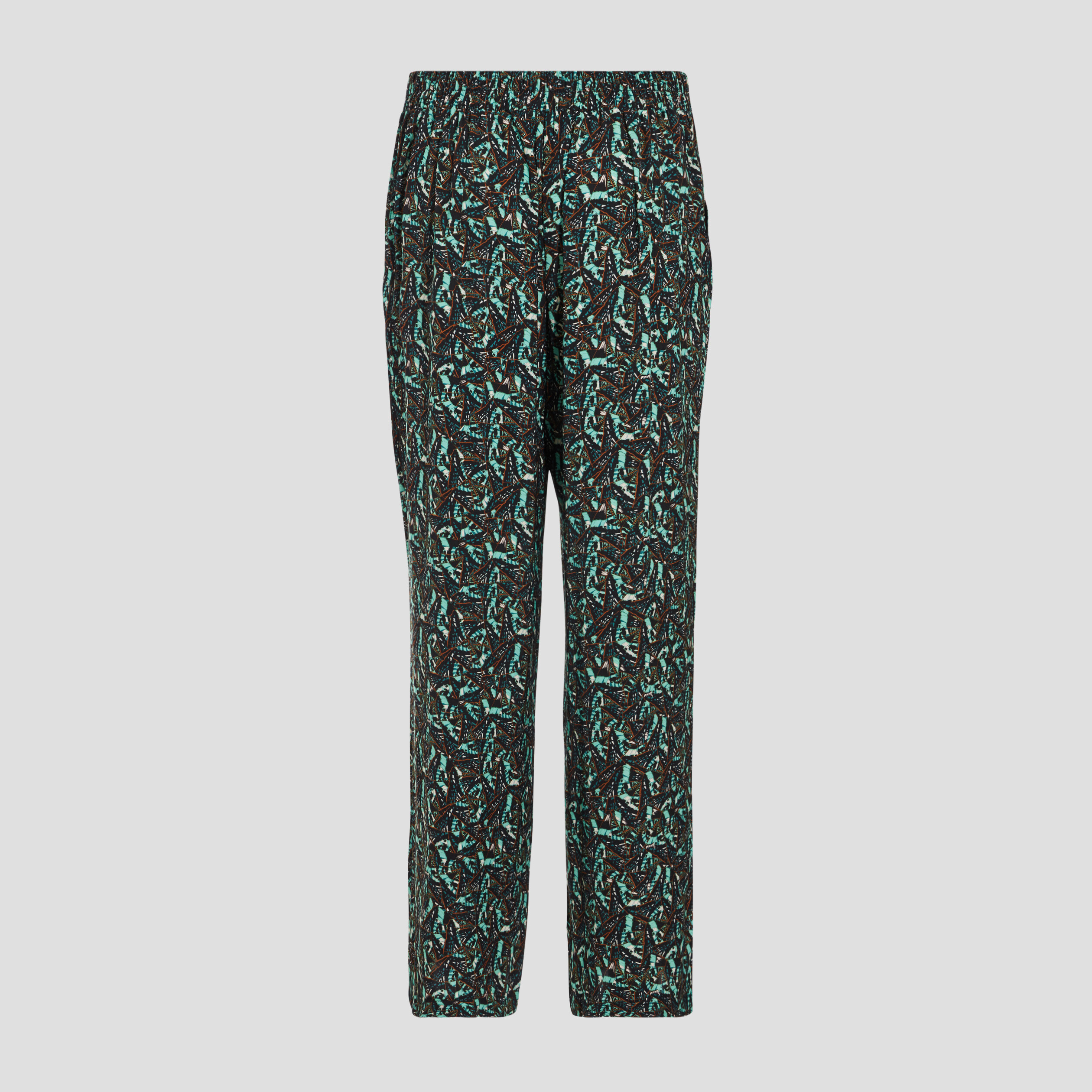 pantalon flou vert pastel femme Pantalon flou vert pastel femme