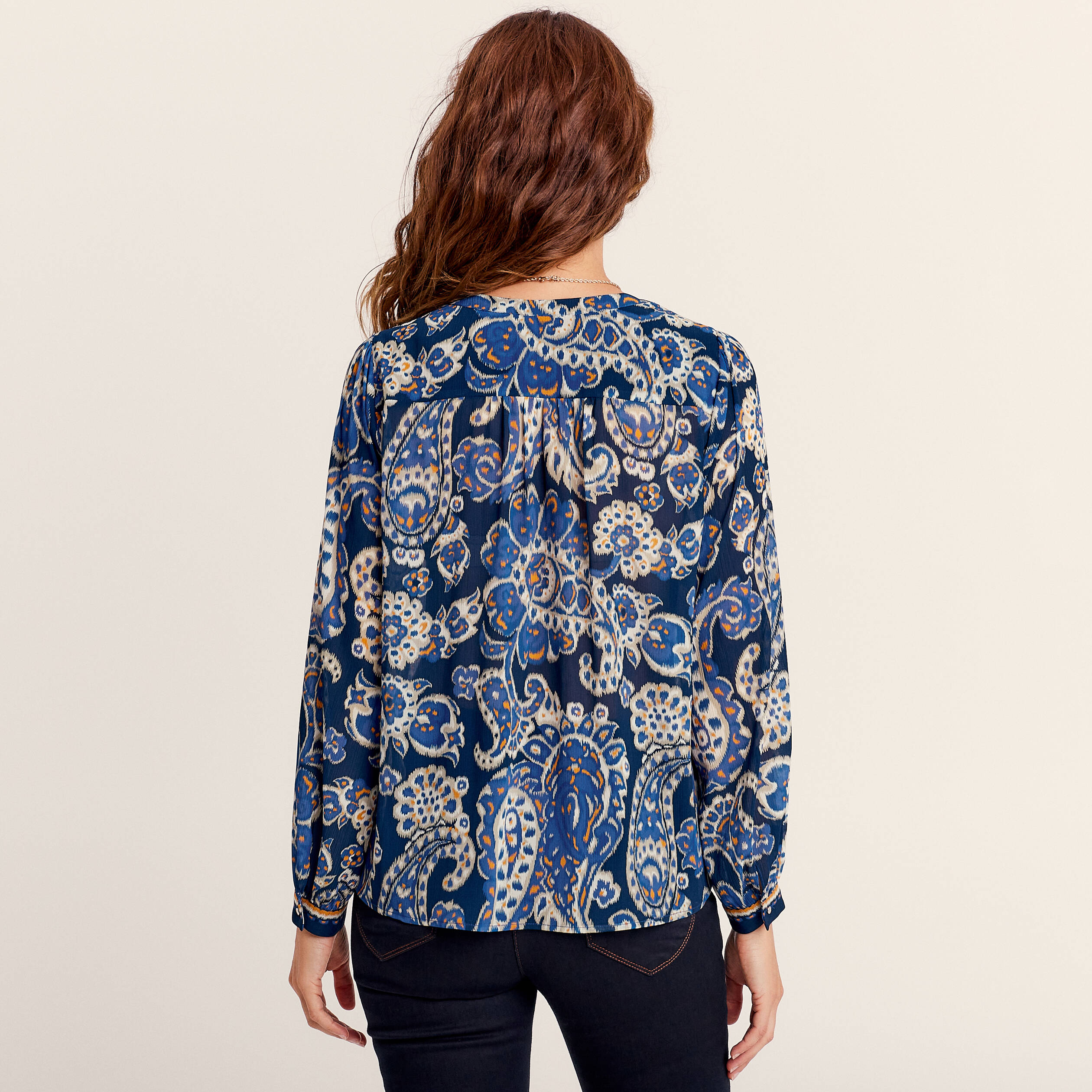 blouse manches longues noir femme Blouse manches longues noir femme