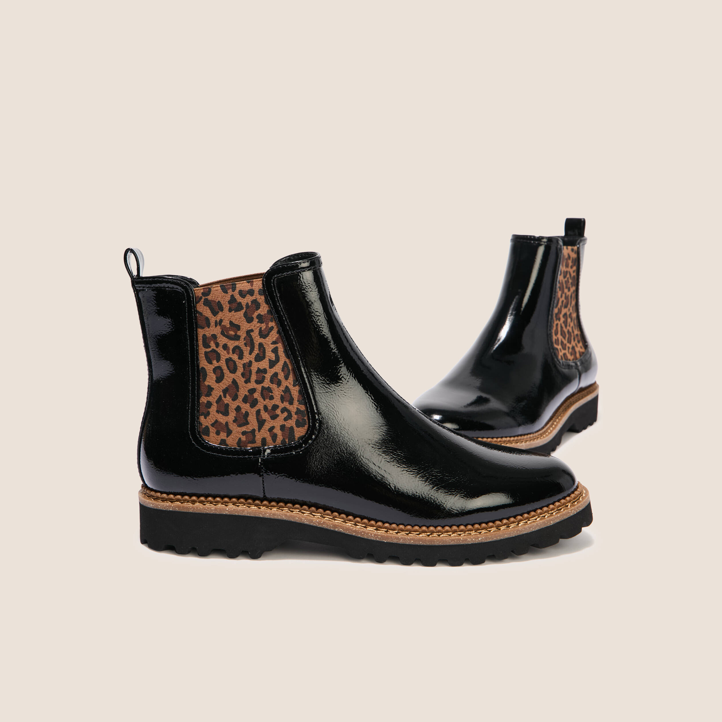 Bottines noir femme