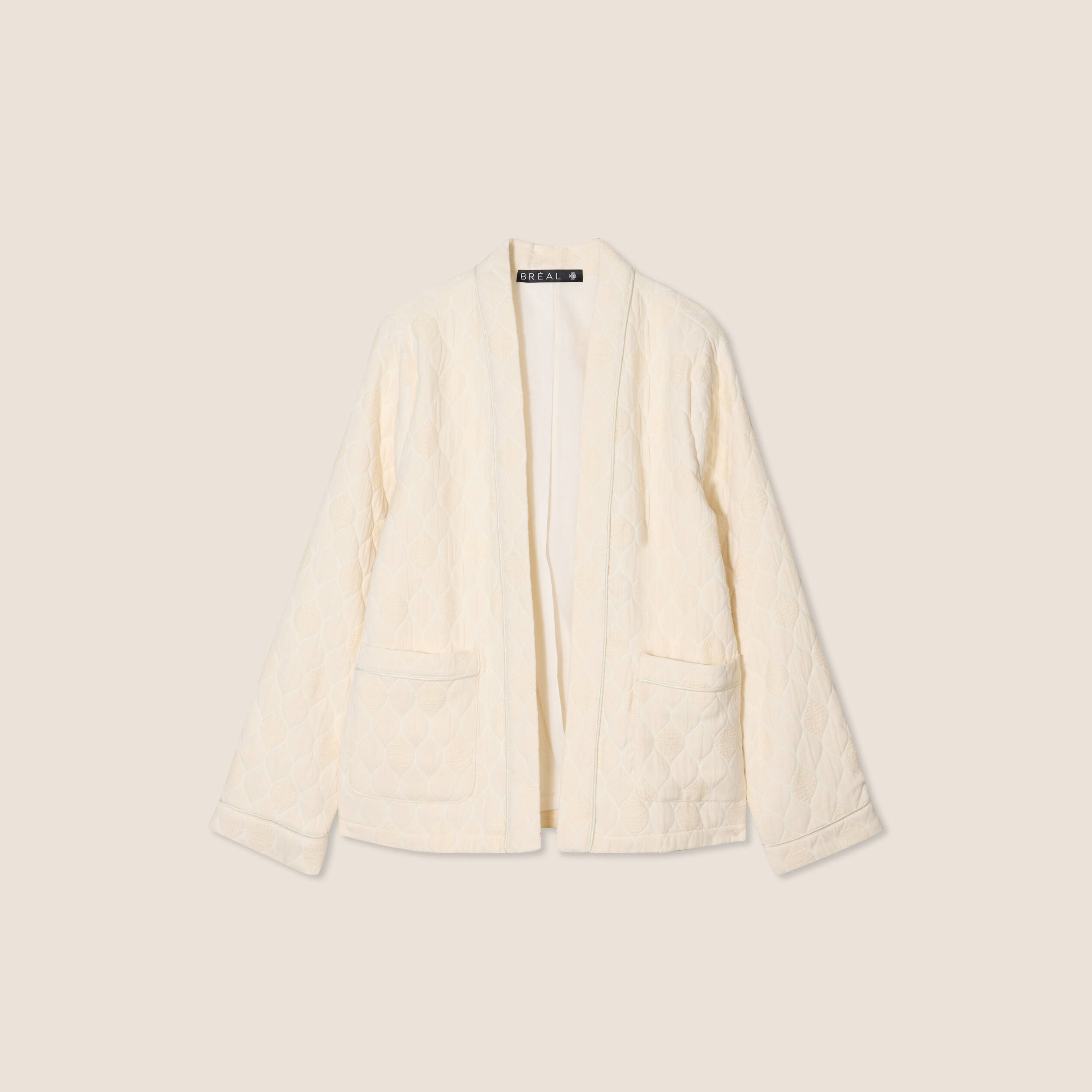 veste matelassee ecru femme Veste matelassée ecru femme