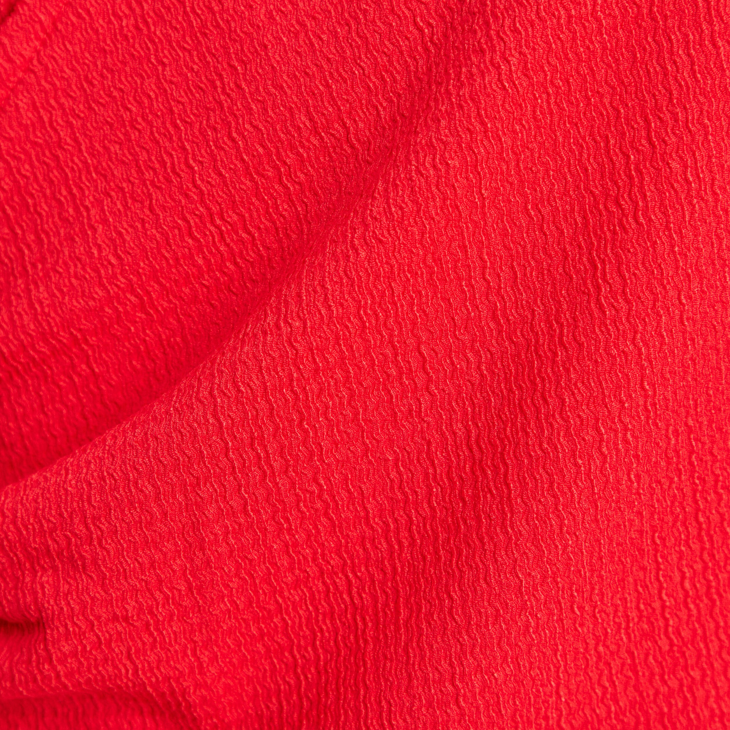 blouse col v manches coude rouge femme Blouse col V manches coude rouge femme