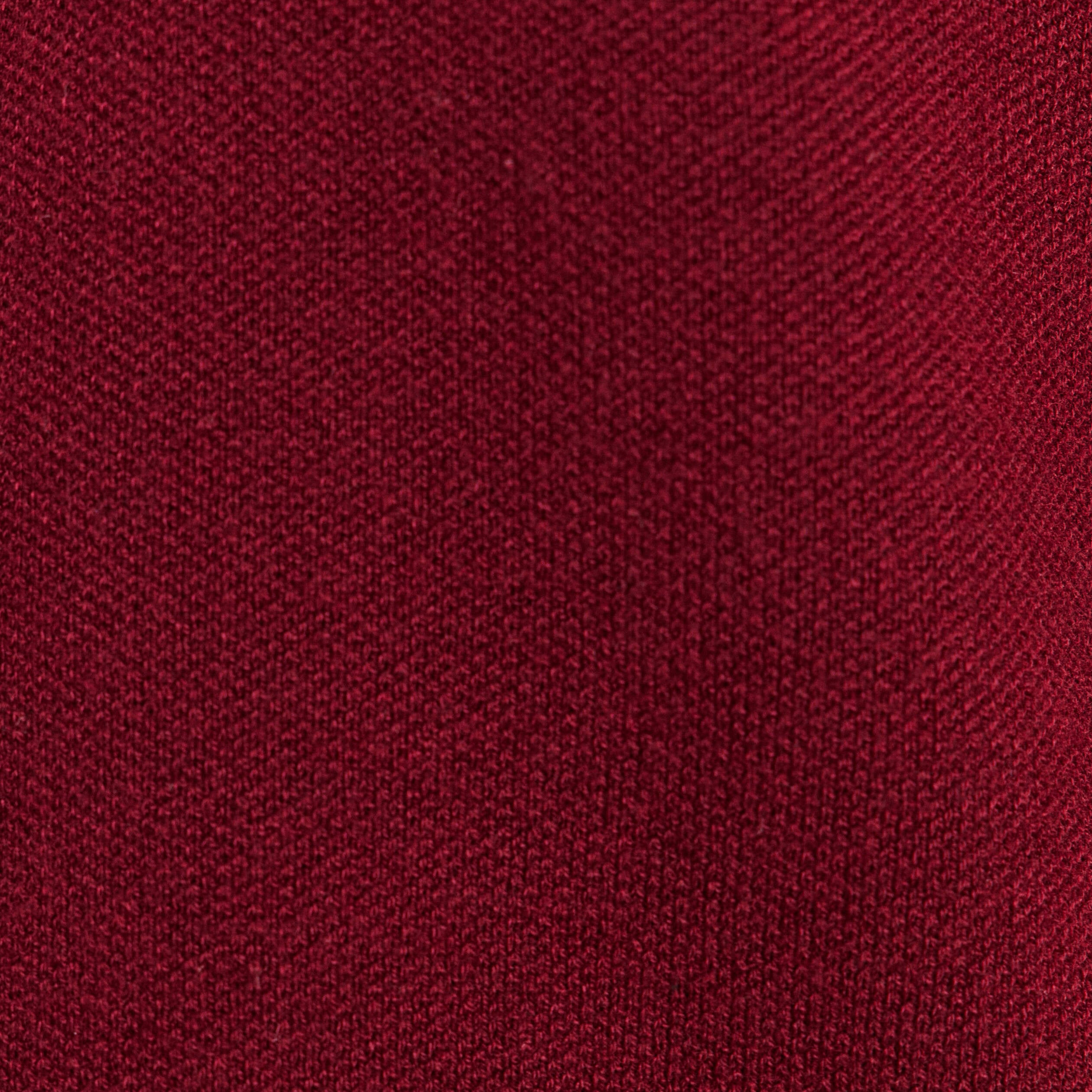 Gilet col chemise manches longues bordeaux femme
