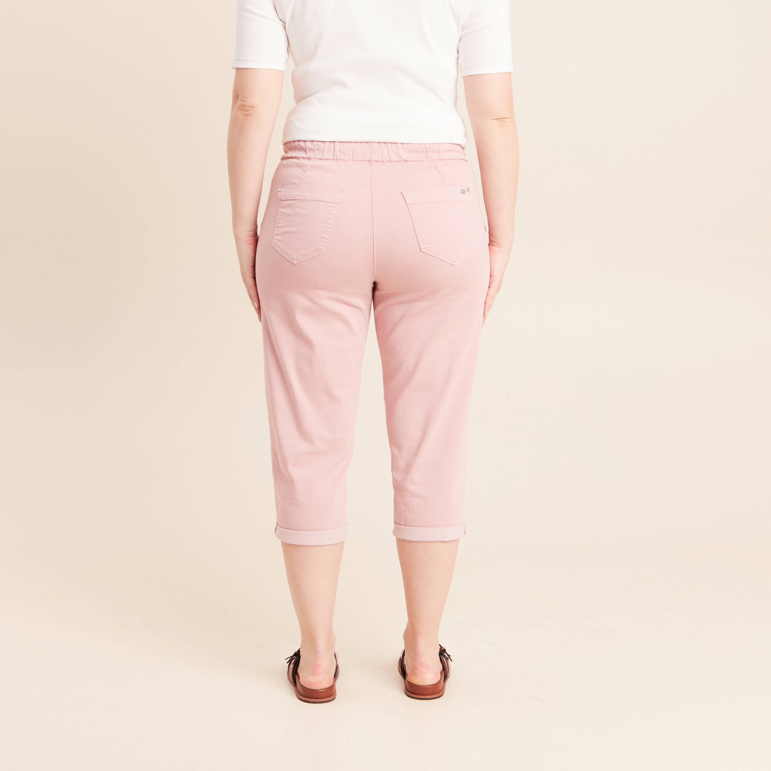 Pantalon Court My Way Rose – Taille 38, Neuf Avec étiquette (matière Synthétique)