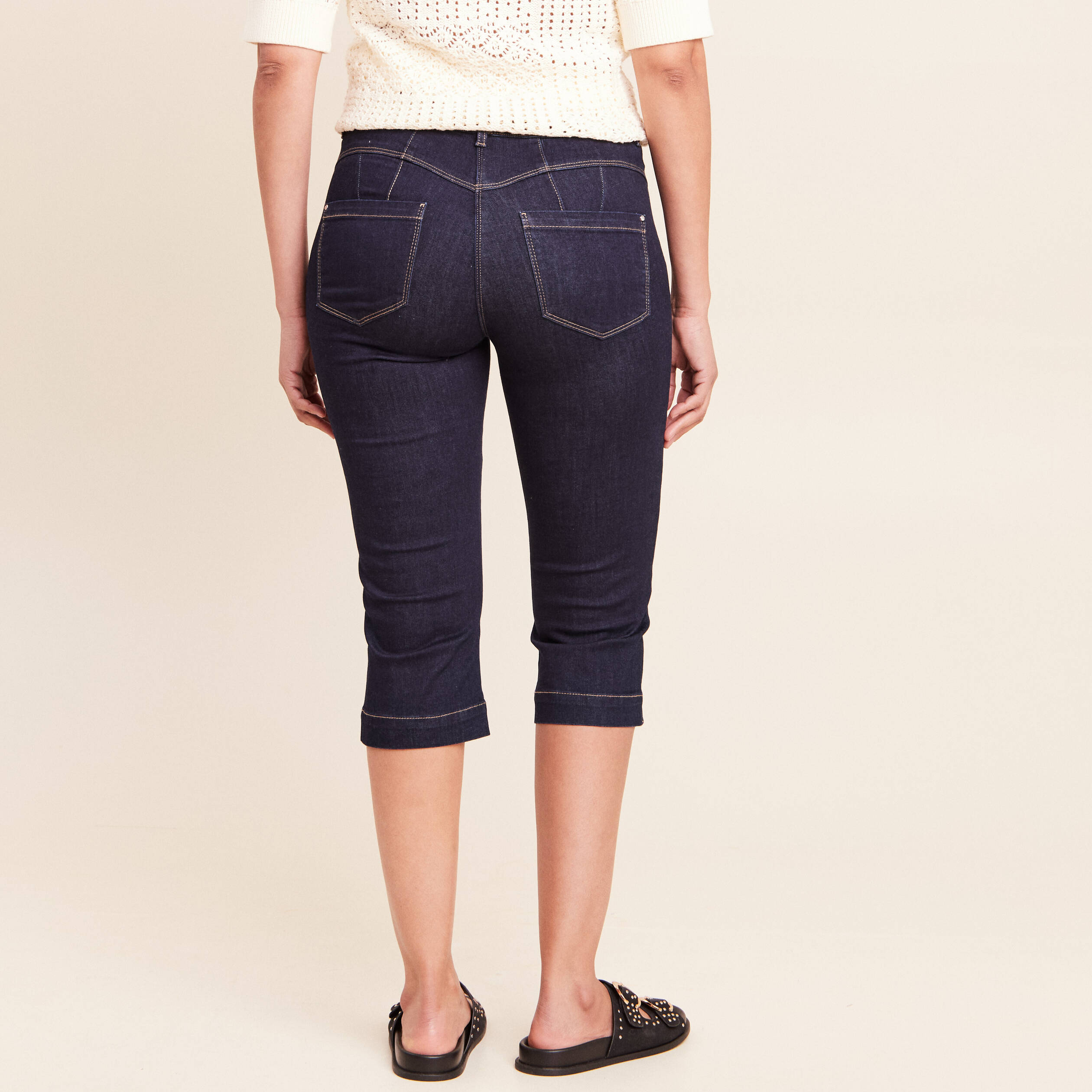 Jean denim brut femme