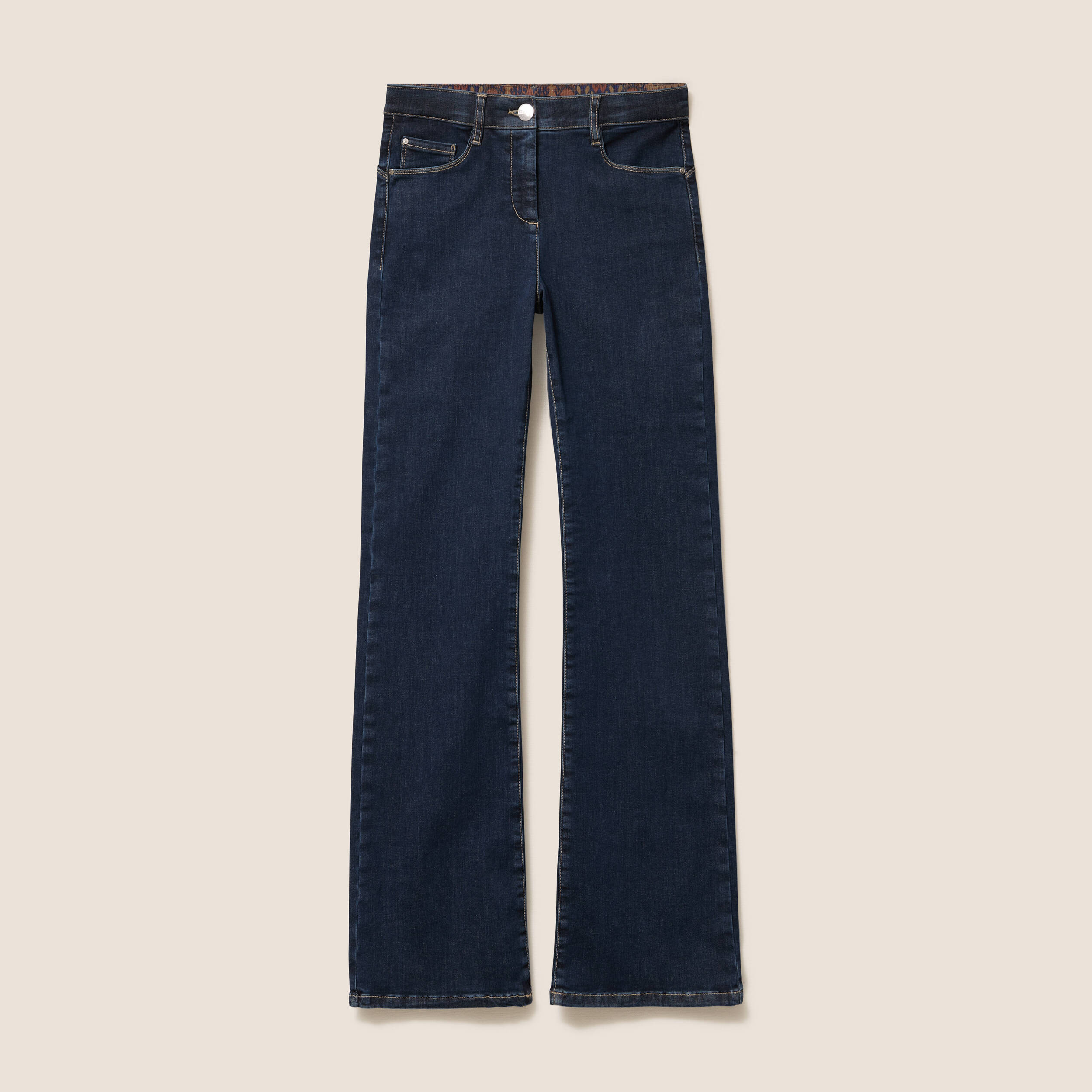 Jean magique L'Unique coupe bootcut denim brut femme