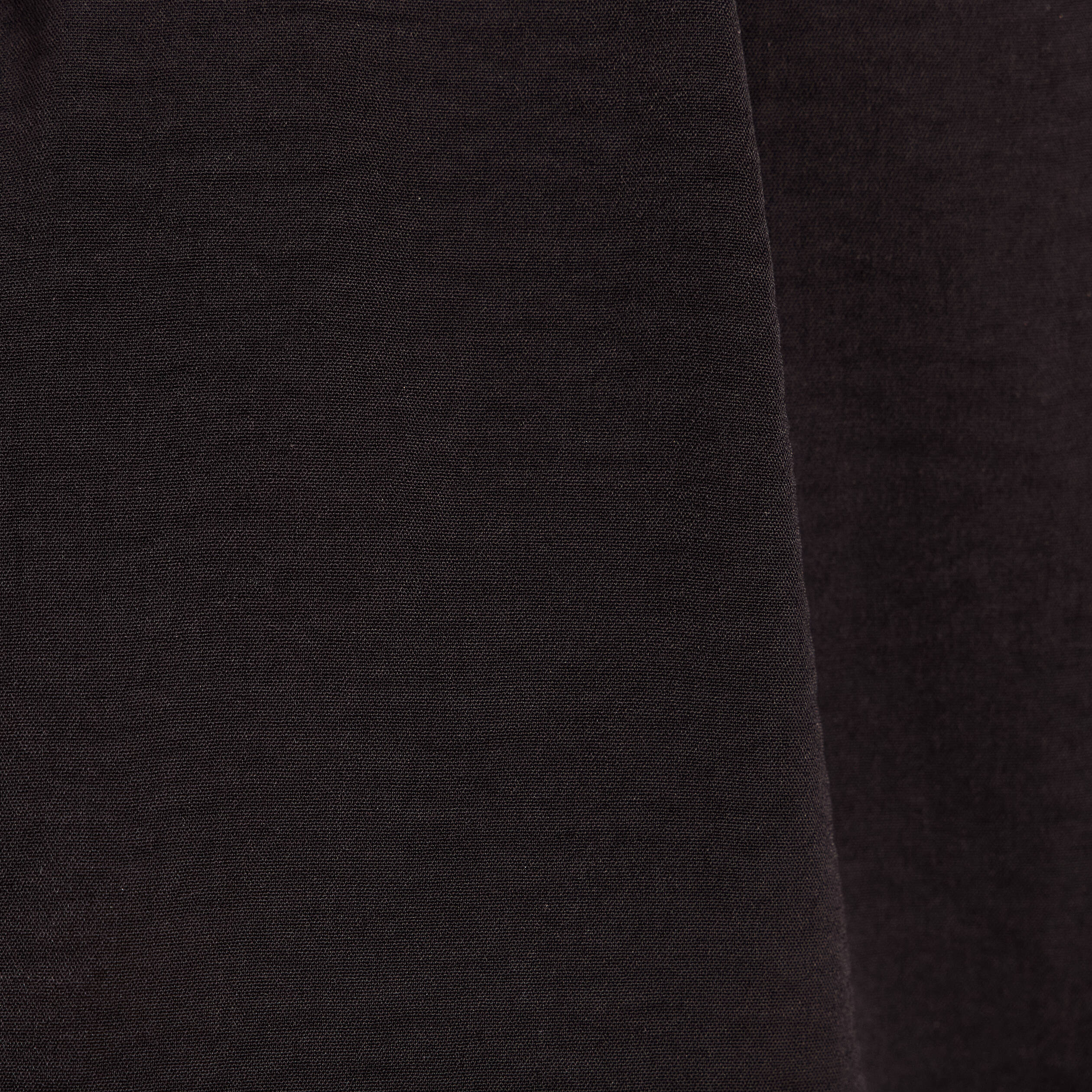 Robe droite courte manches courtes noir femme