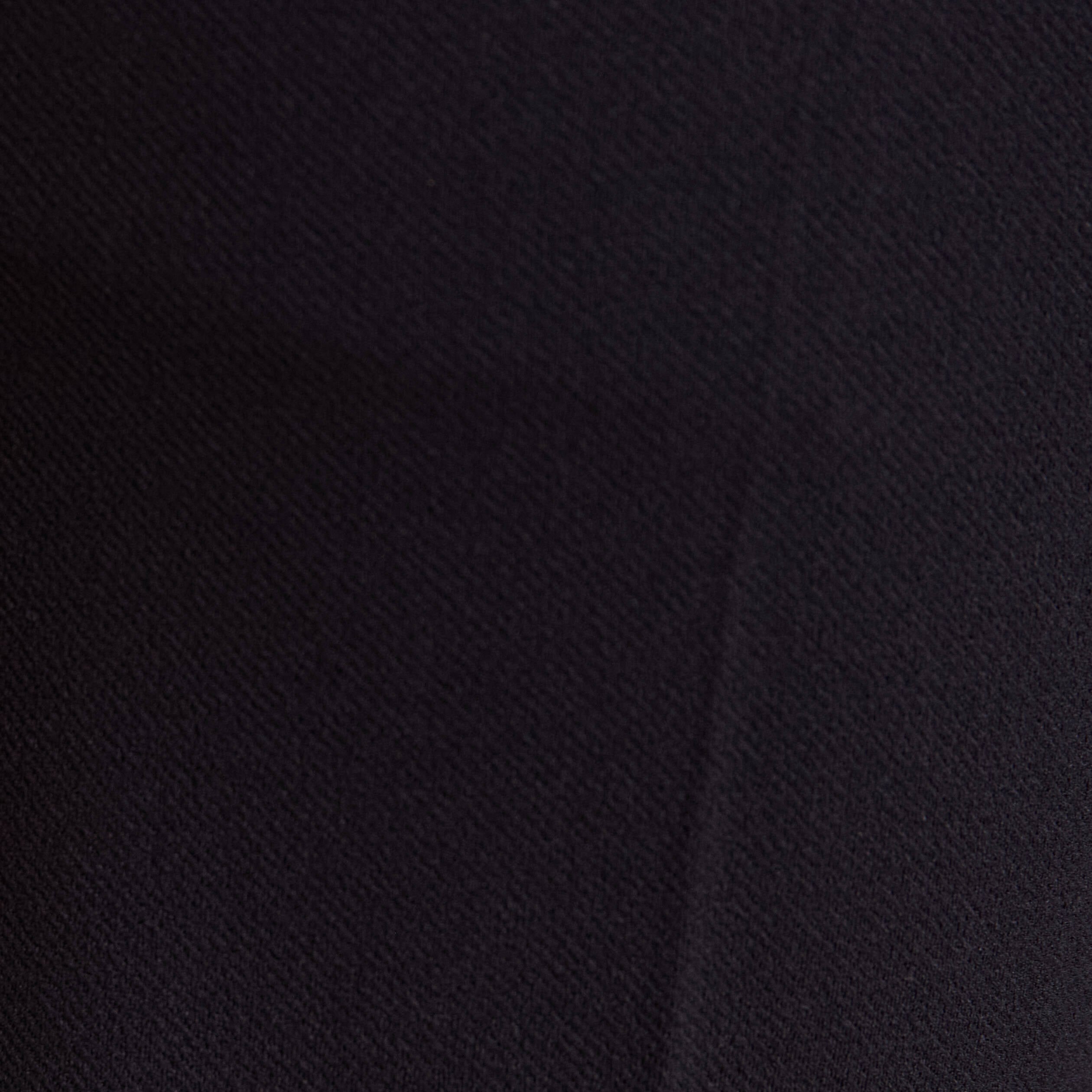 Pantalon coupe large &agrave; pinces bleu fonc&eacute; femme