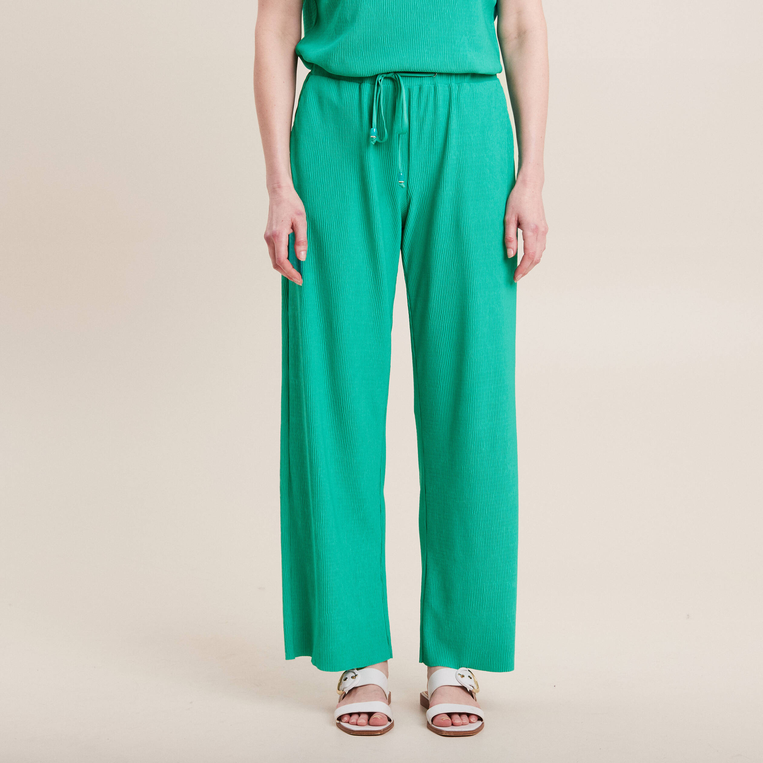 pantalon flou taille basse vert turquoise femme Pantalon flou taille basse vert turquoise femme