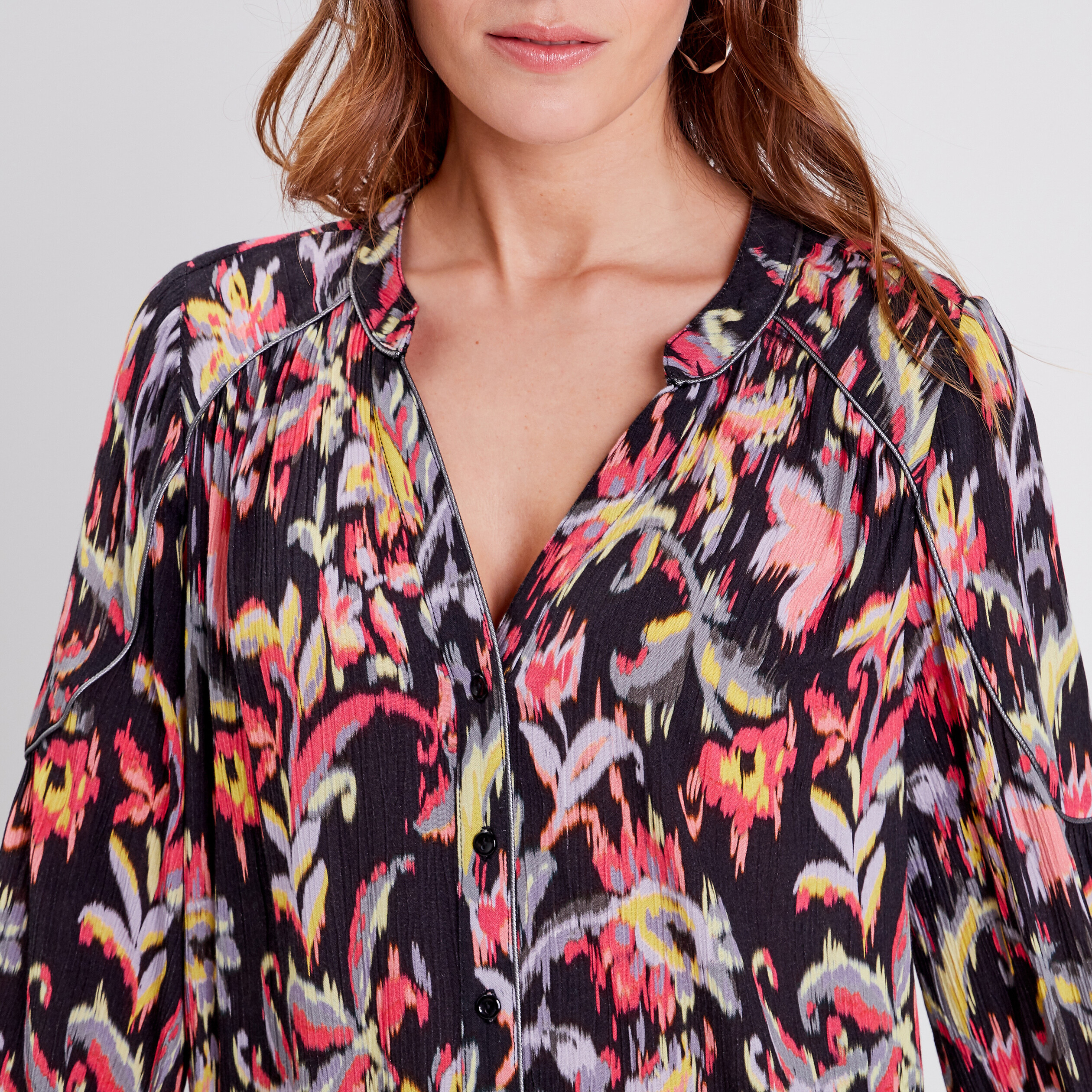 blouse manches longues noir femme Blouse manches longues noir femme