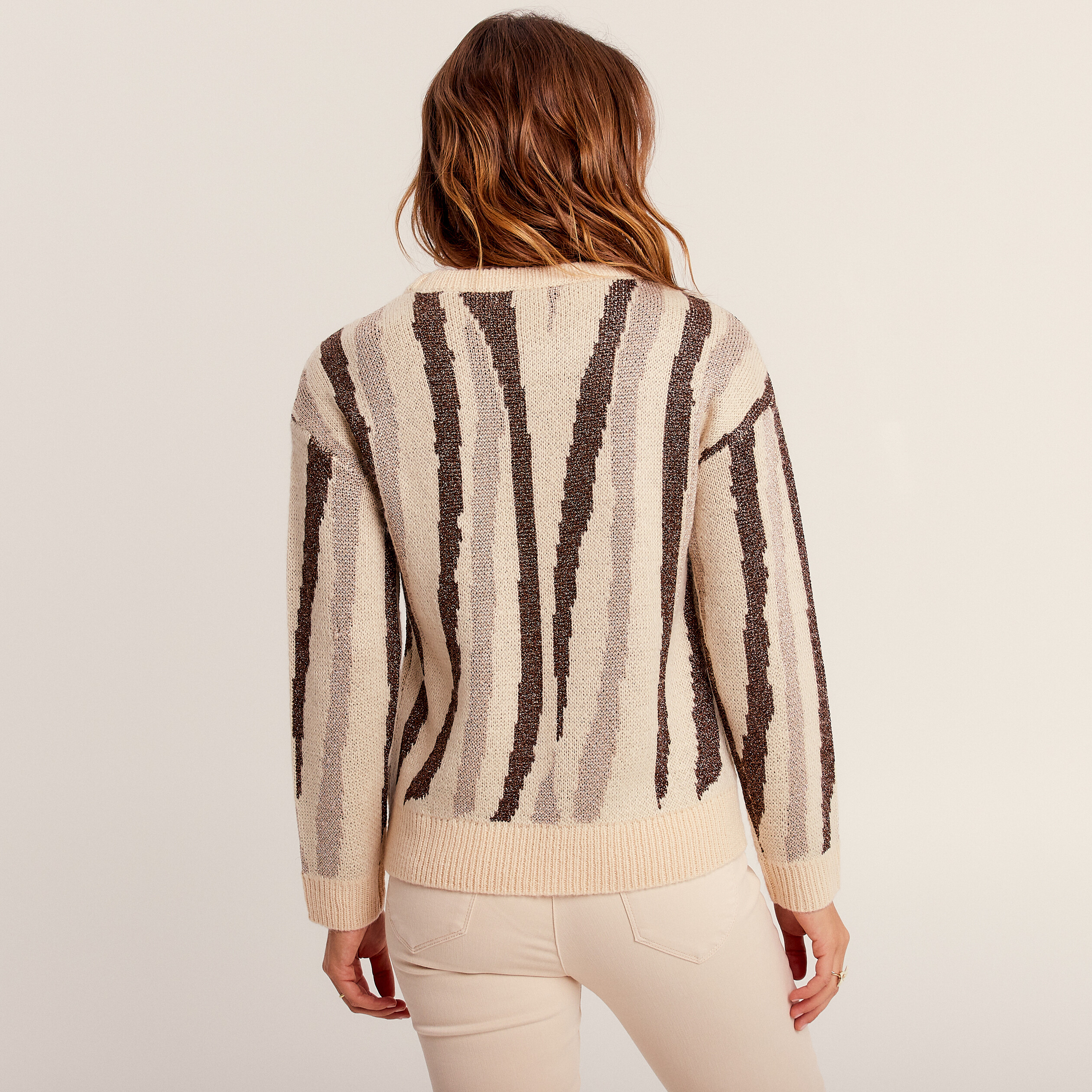pull manches longues blanc femme Pull manches longues blanc femme