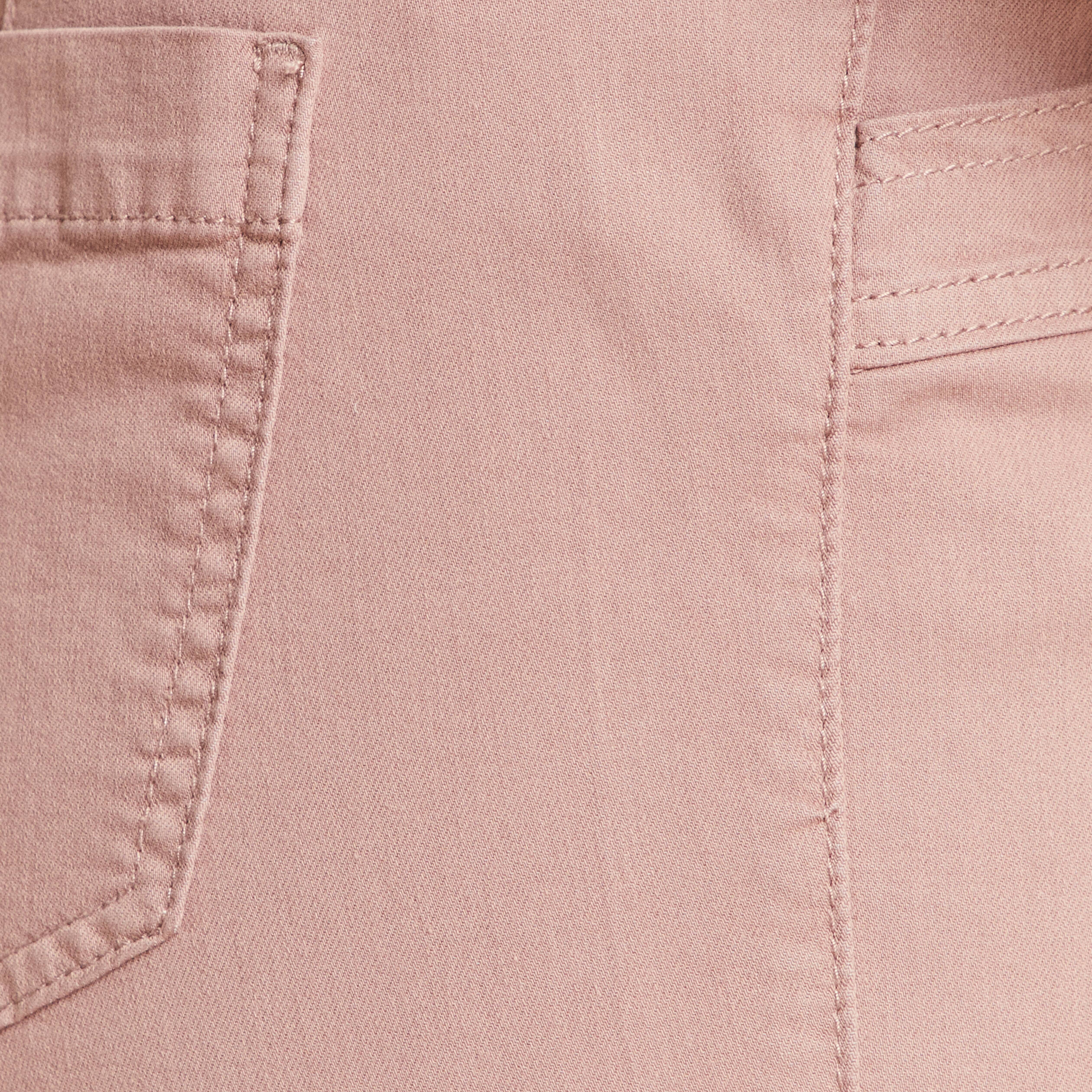 Pantalon coupe mom 7/8&egrave;me taupe femme