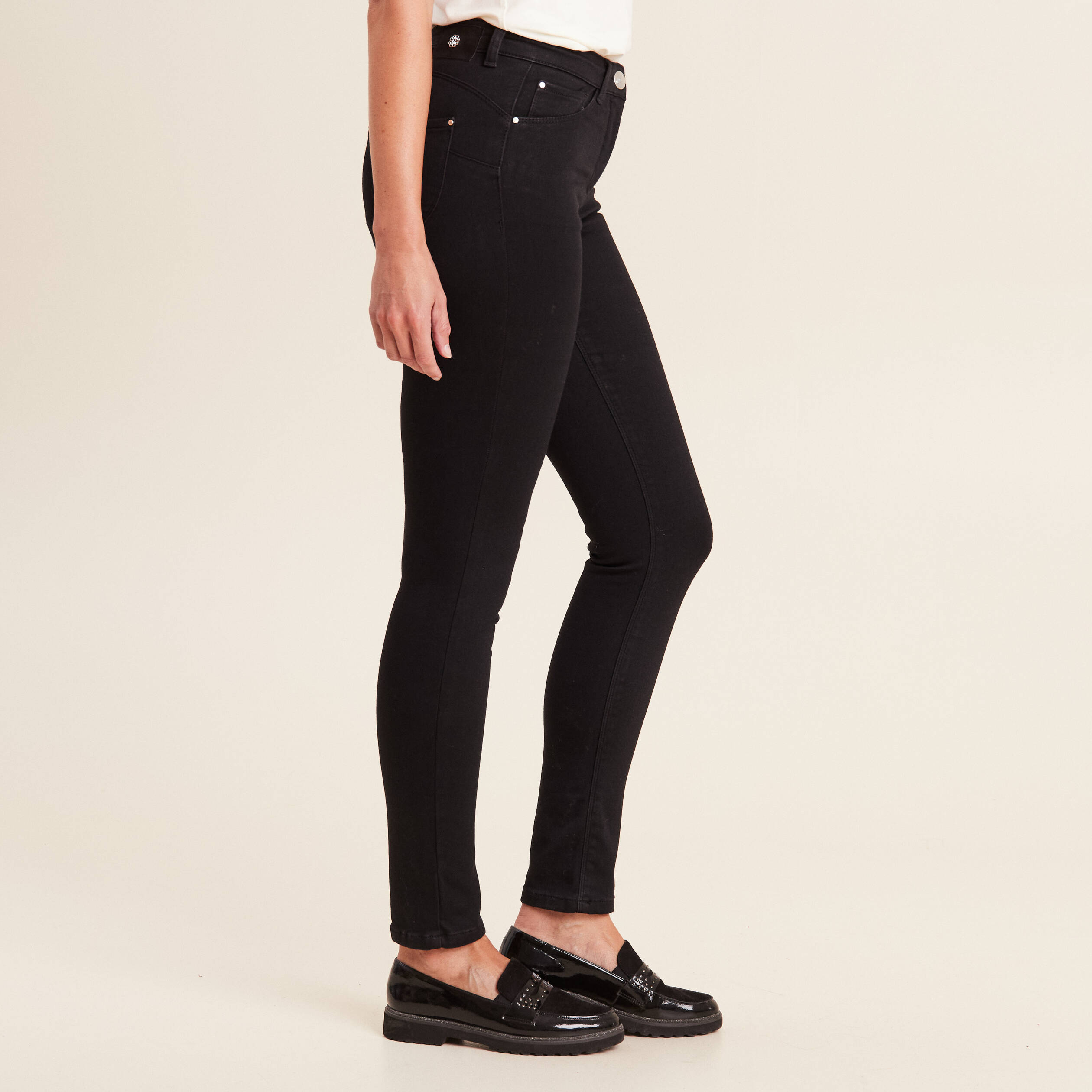pantalon chaud magique noir femme Pantalon chaud magique noir femme