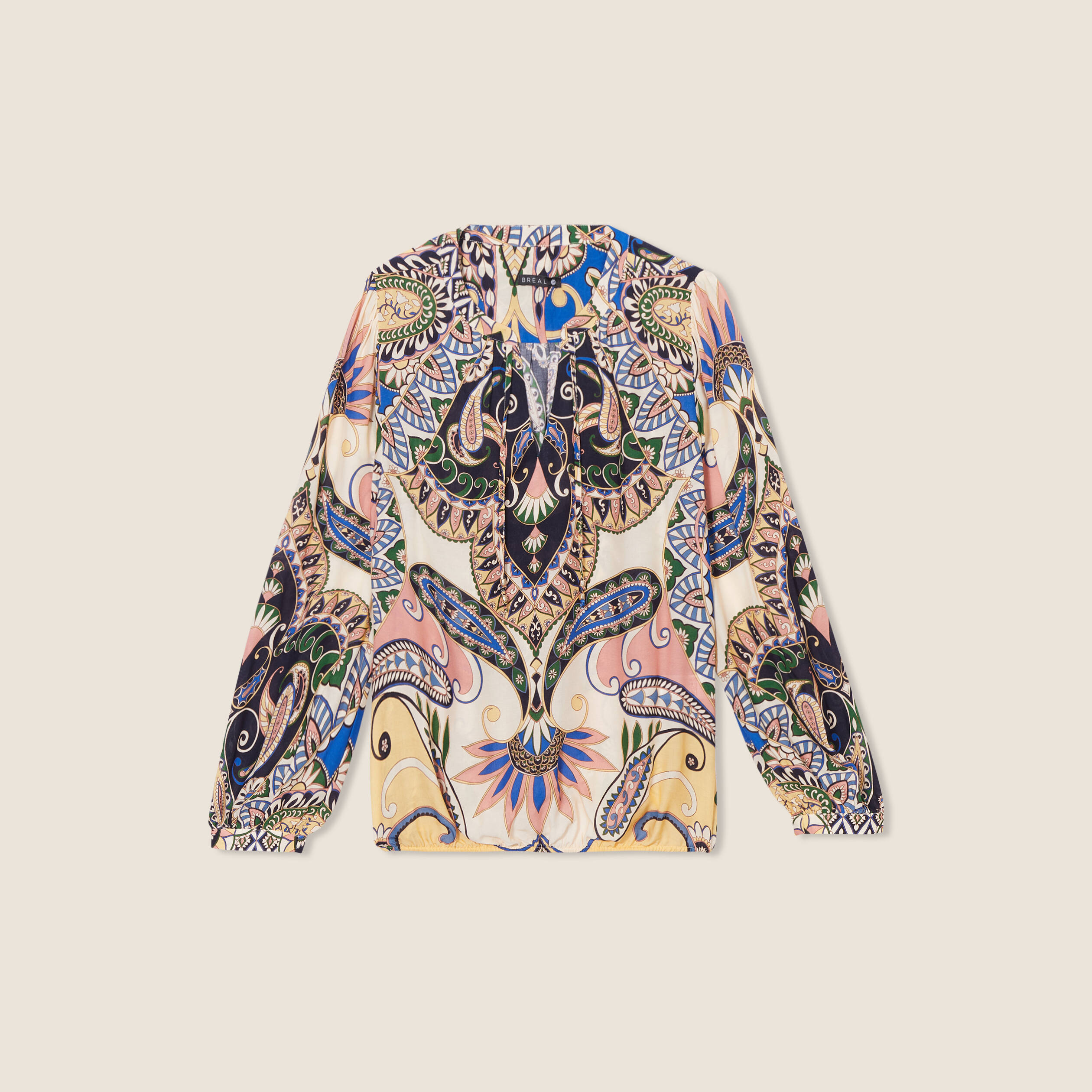 blouse manches longues bleu femme Blouse manches longues bleu femme