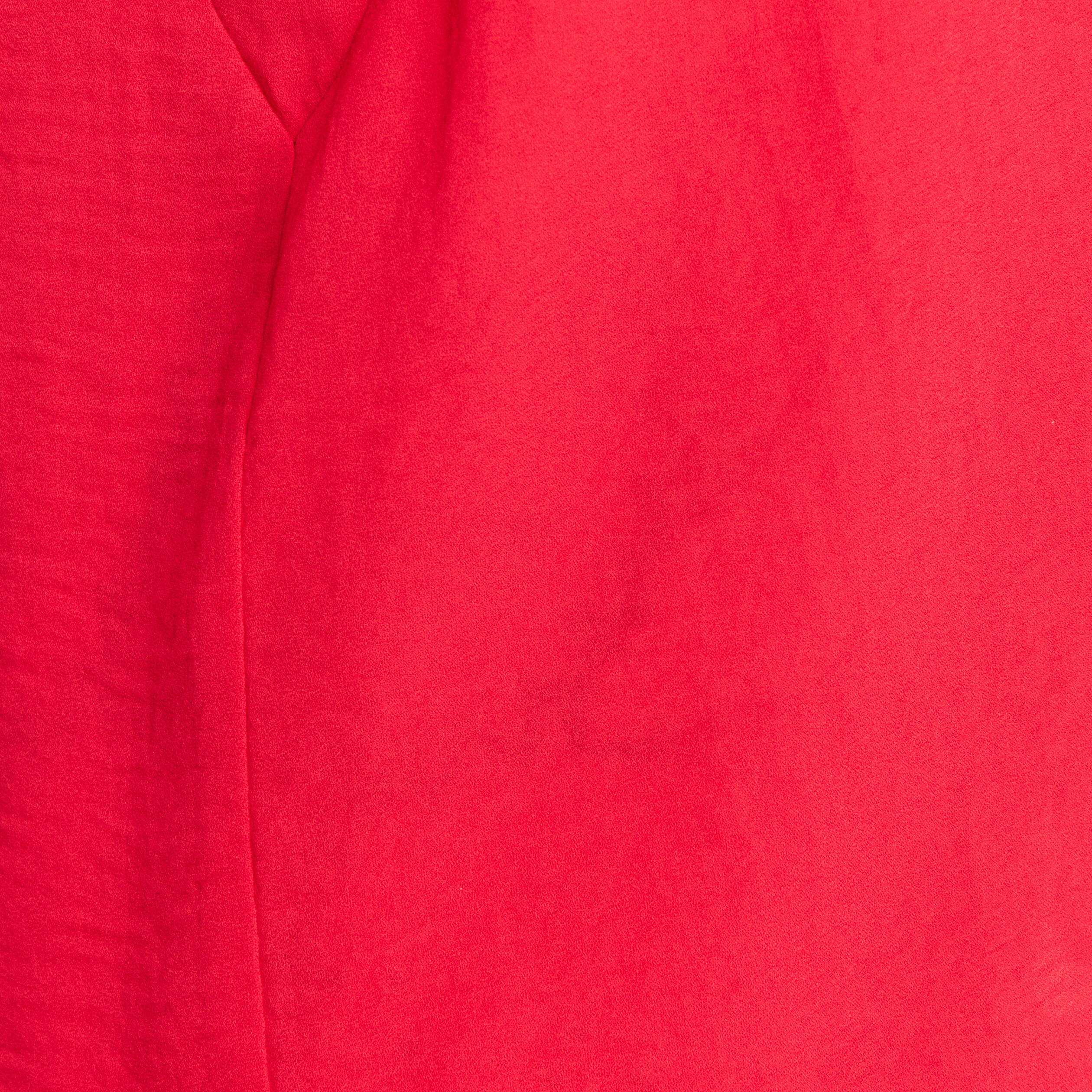 blouse manches courtes volants rouge femme Blouse manches courtes volants rouge femme