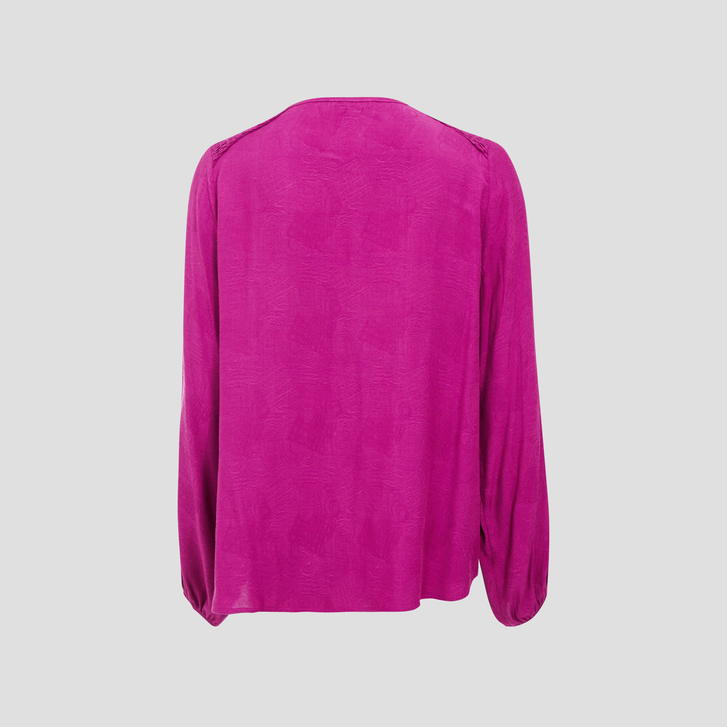 Chemise à manches longues violet clair femme