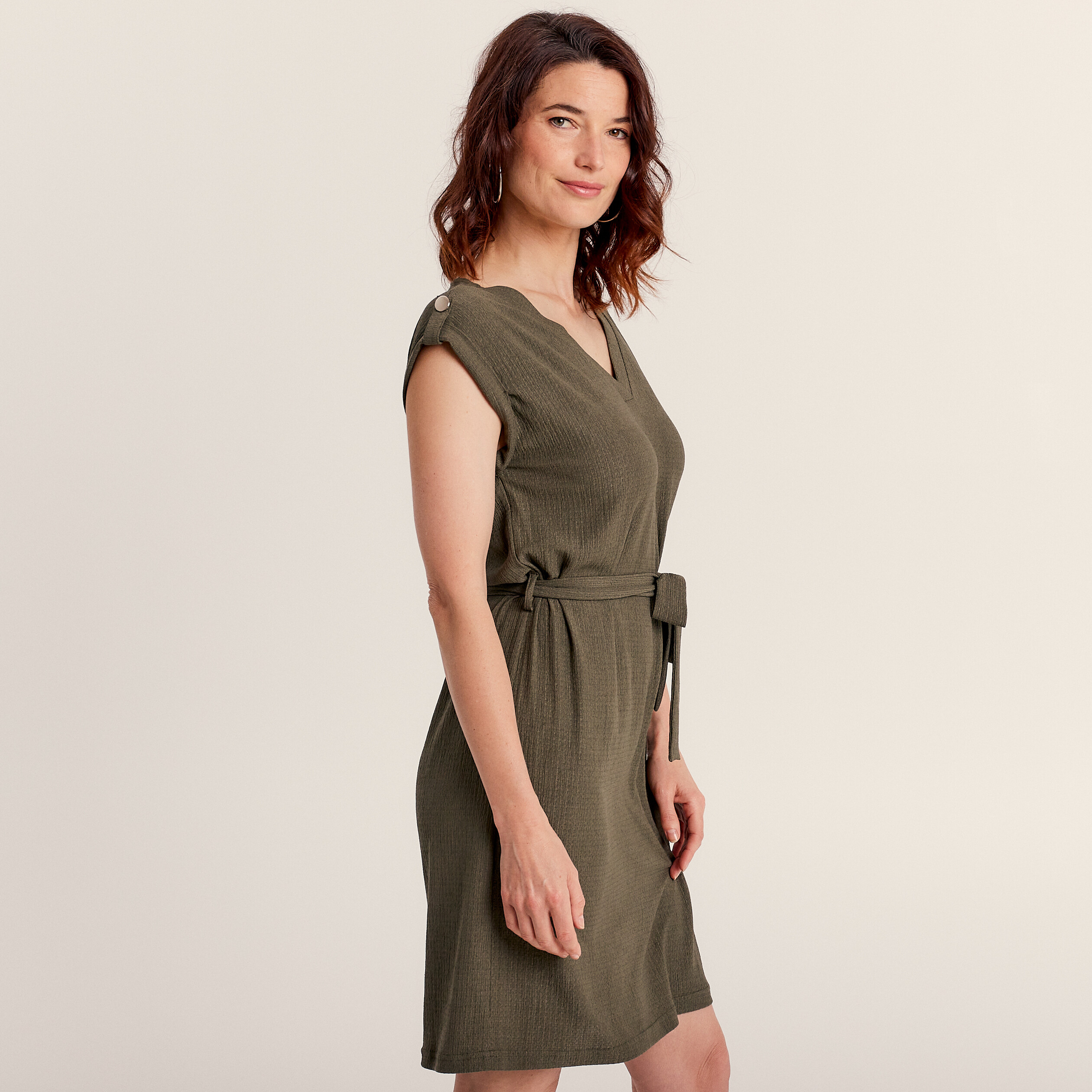 Robe verte online droite