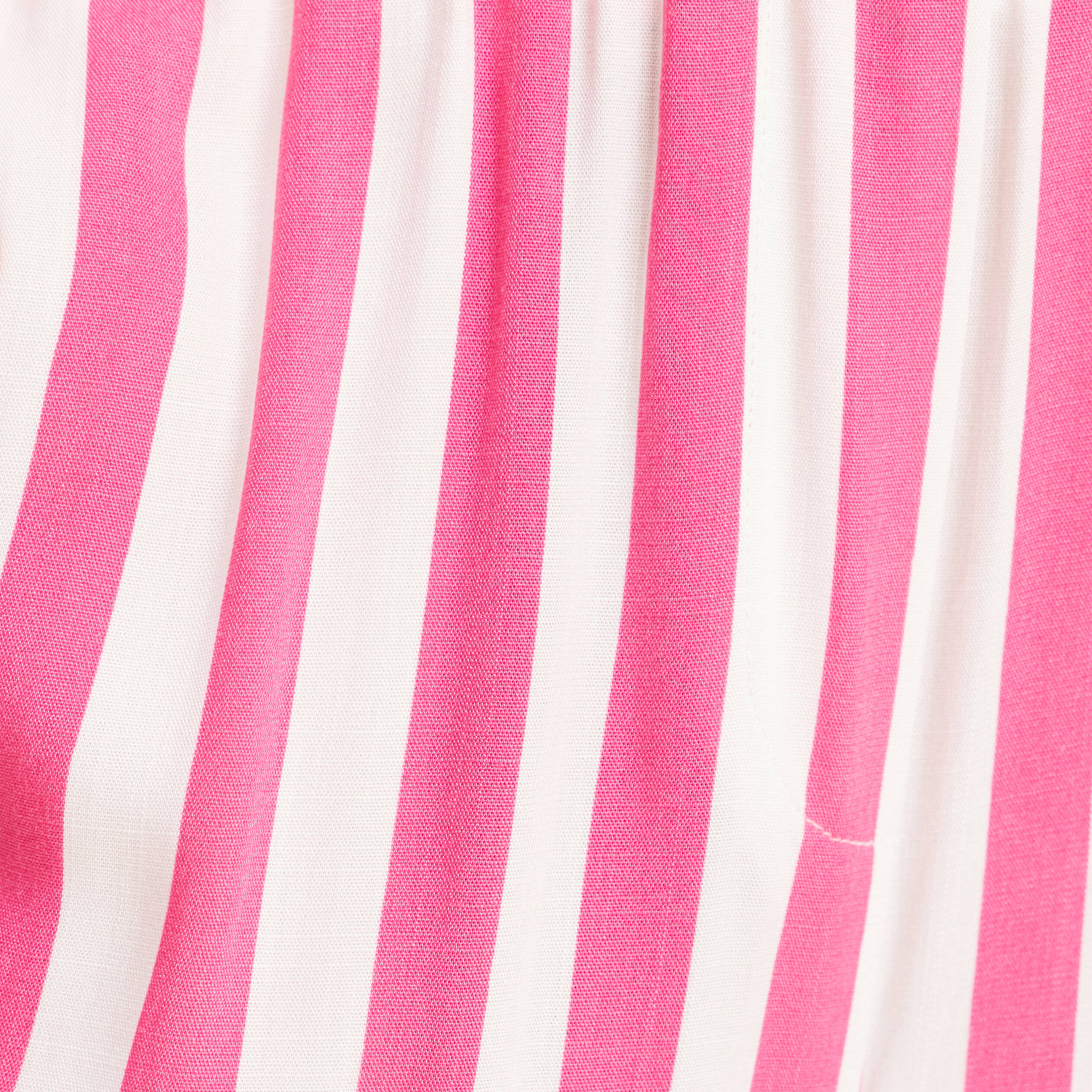 Pantalon fluide et large taille standard rose fushia femme