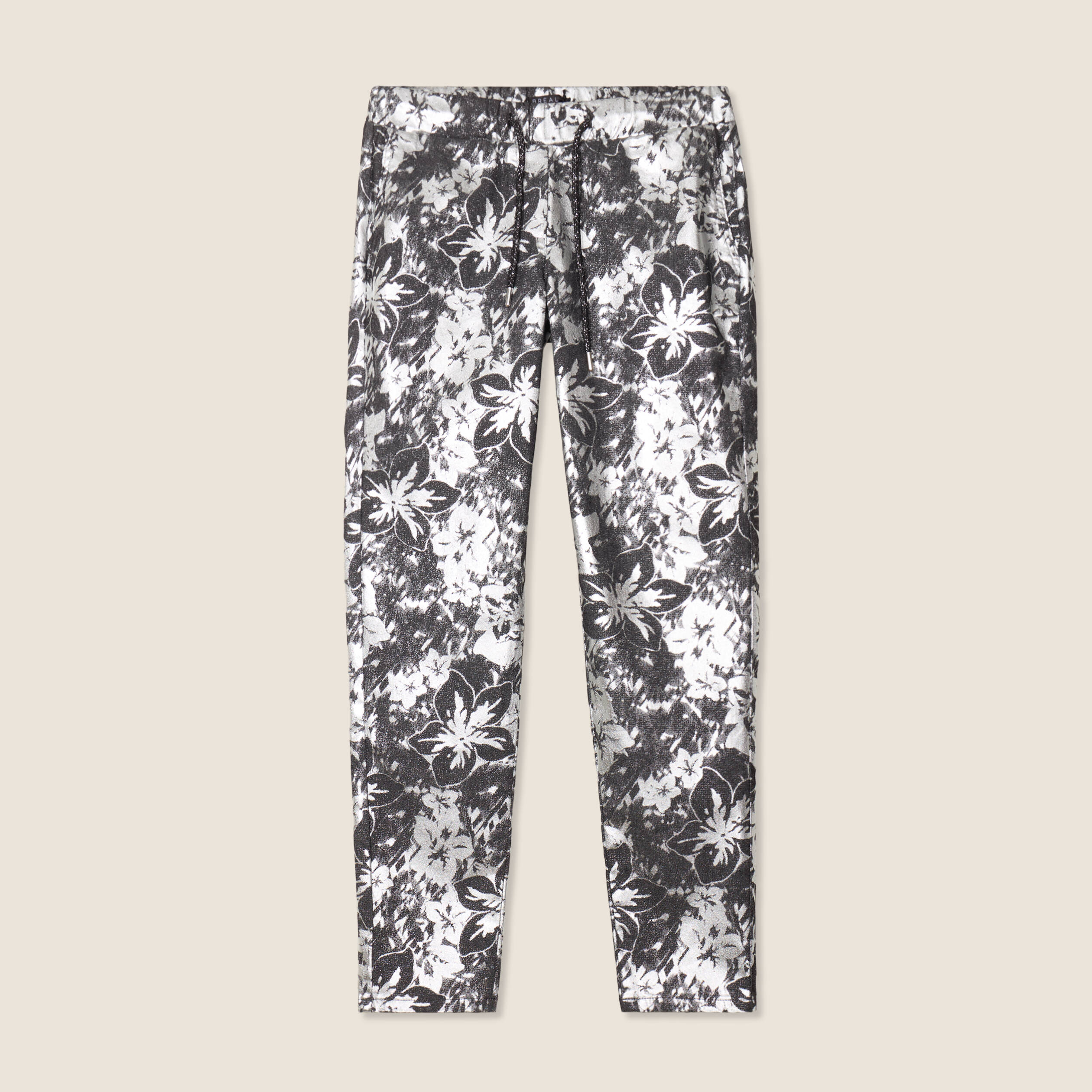 pantalon ajuste a coulisse noir femme Pantalon ajusté à coulisse noir femme