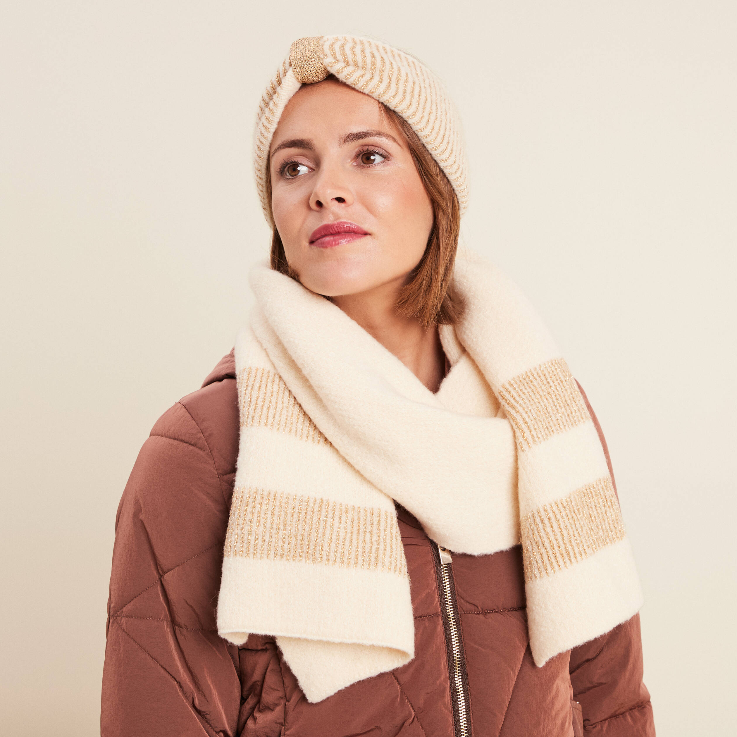 ToutPuissant Frénésie Intersection Ensemble Bonnet Echarpe Garcon Rodeo Vocal Ha