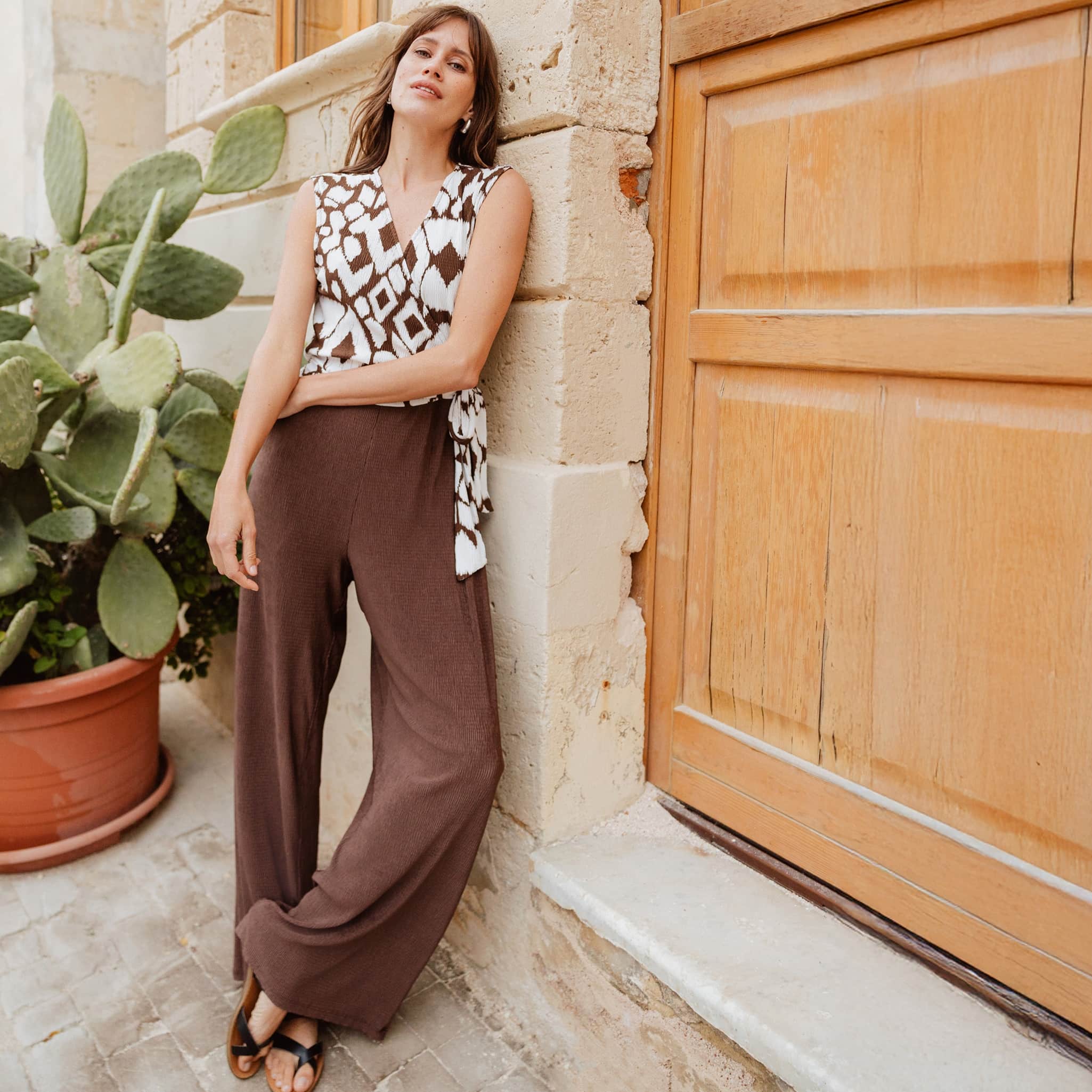 combinaison marron femme Combinaison marron femme