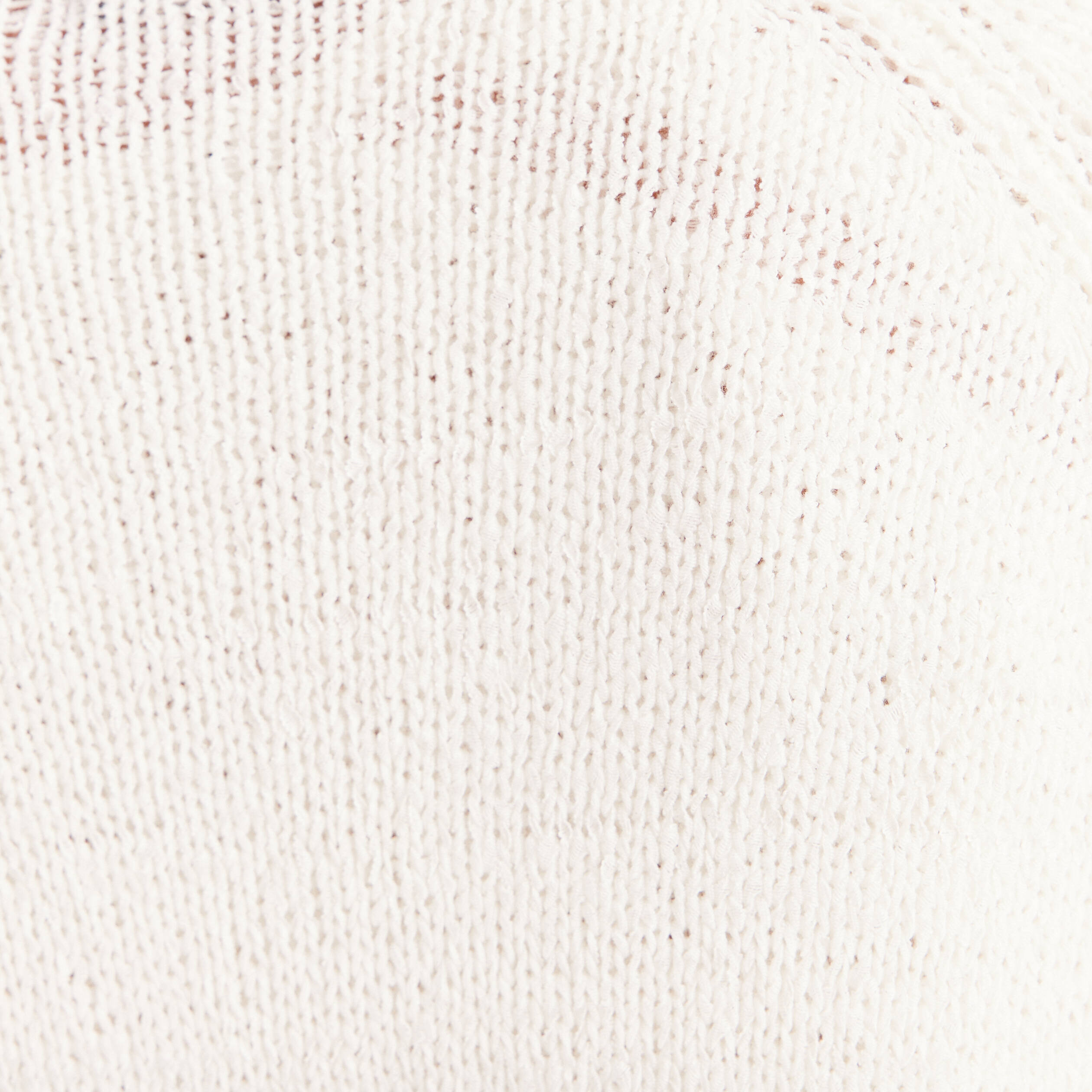 Gilet manches longues blanc femme