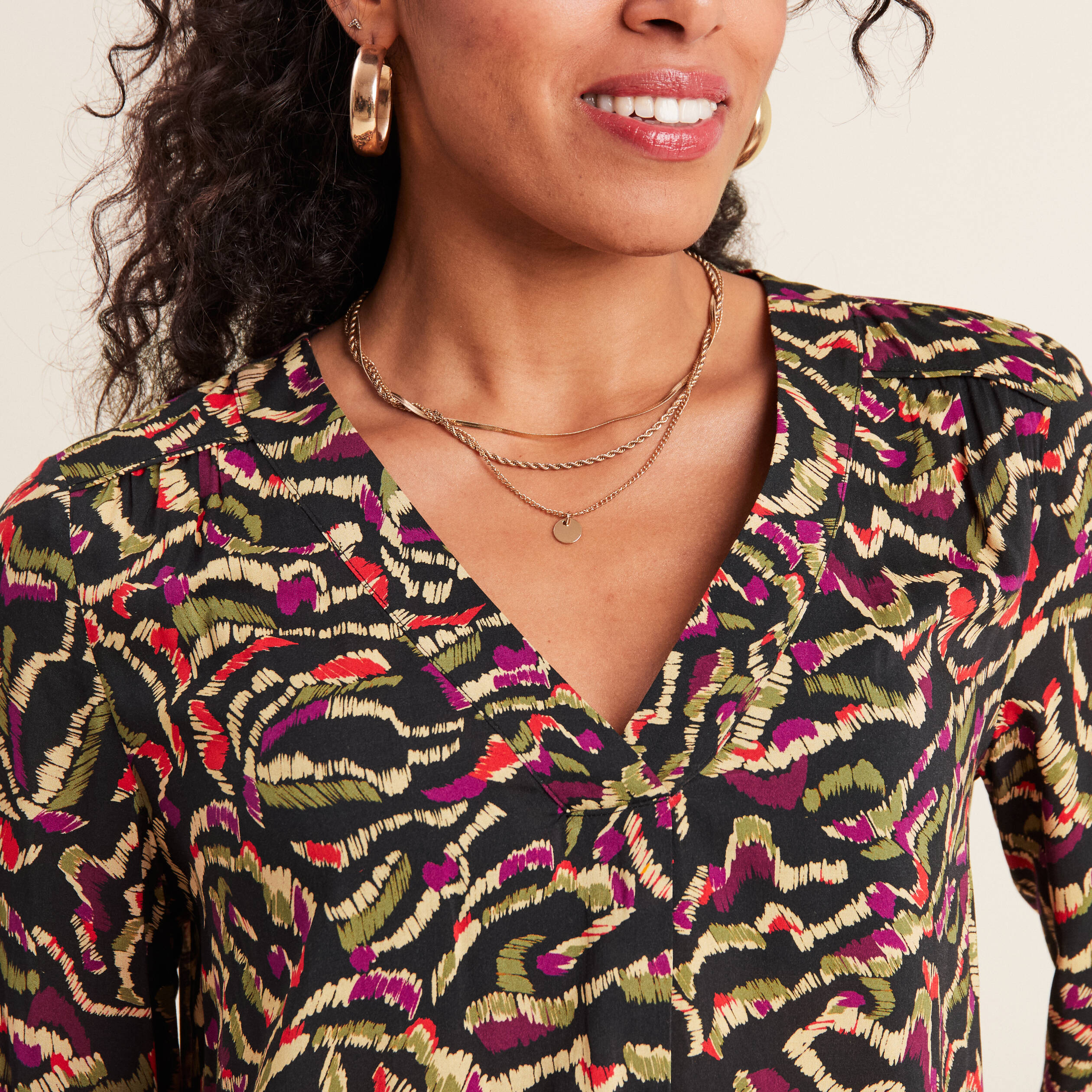 blouse manches longues vert kaki femme Blouse manches longues vert kaki femme