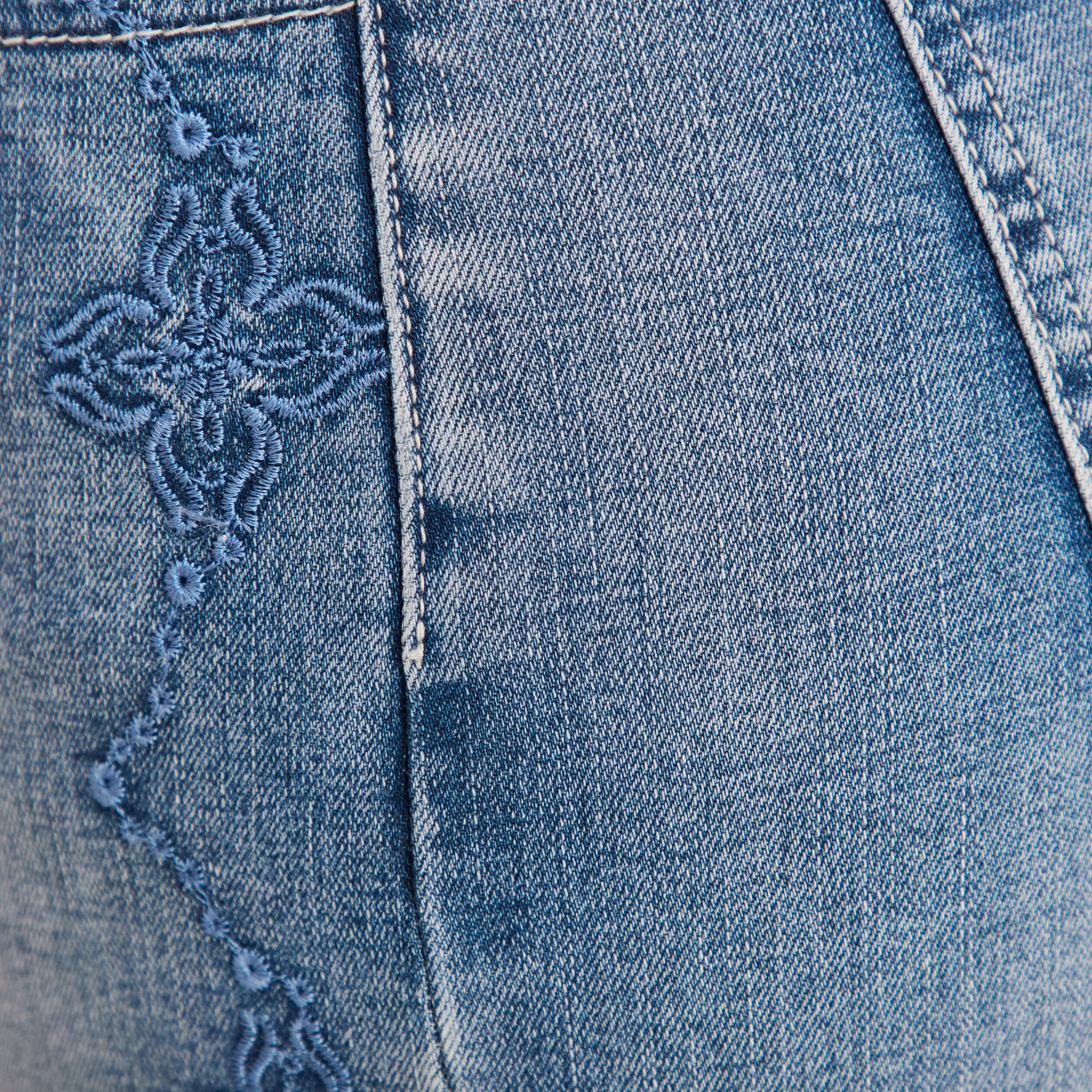 jean large 78eme denim double stone femme Jean large 7/8ème denim double stone femme