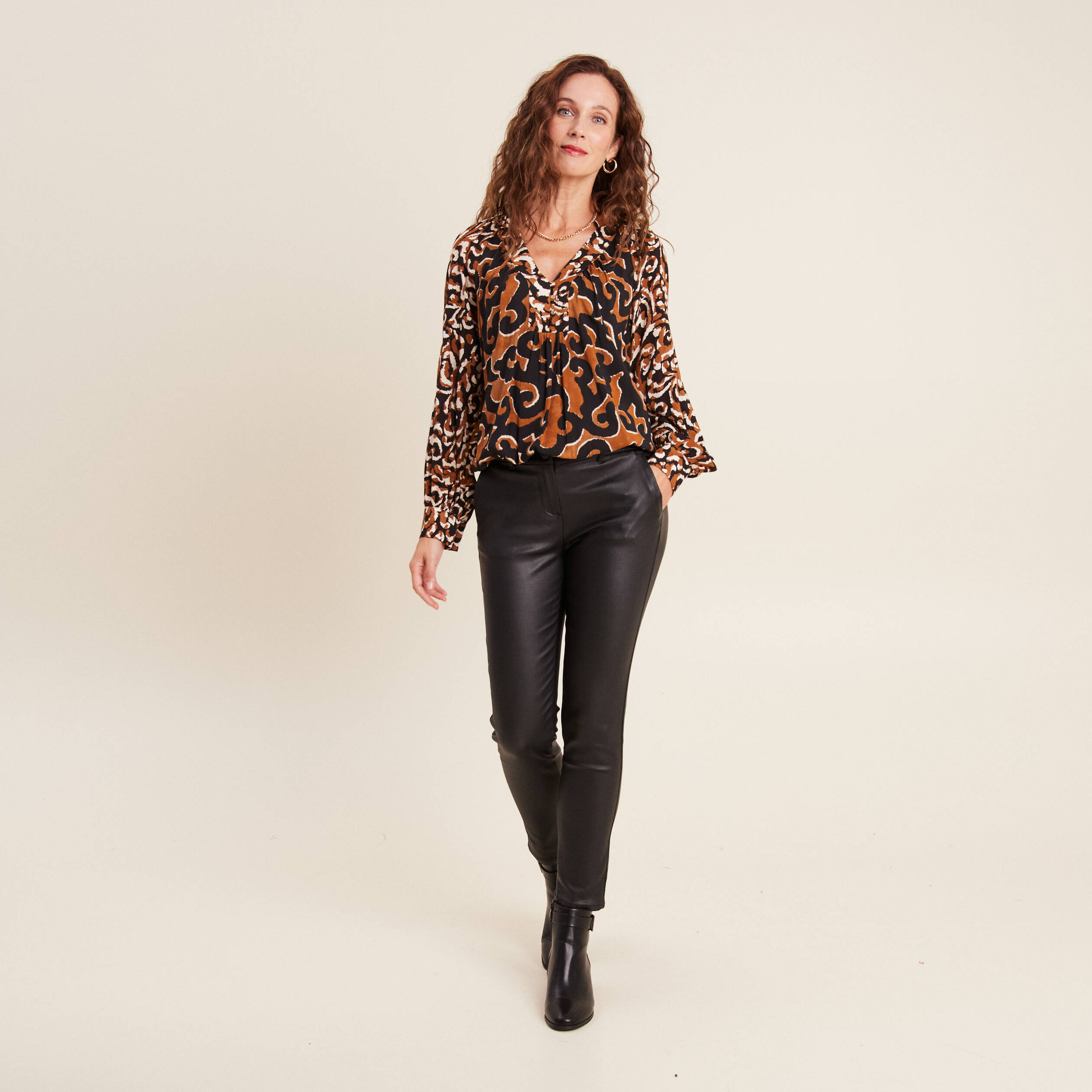 blouse manches longues noir femme Blouse manches longues noir femme