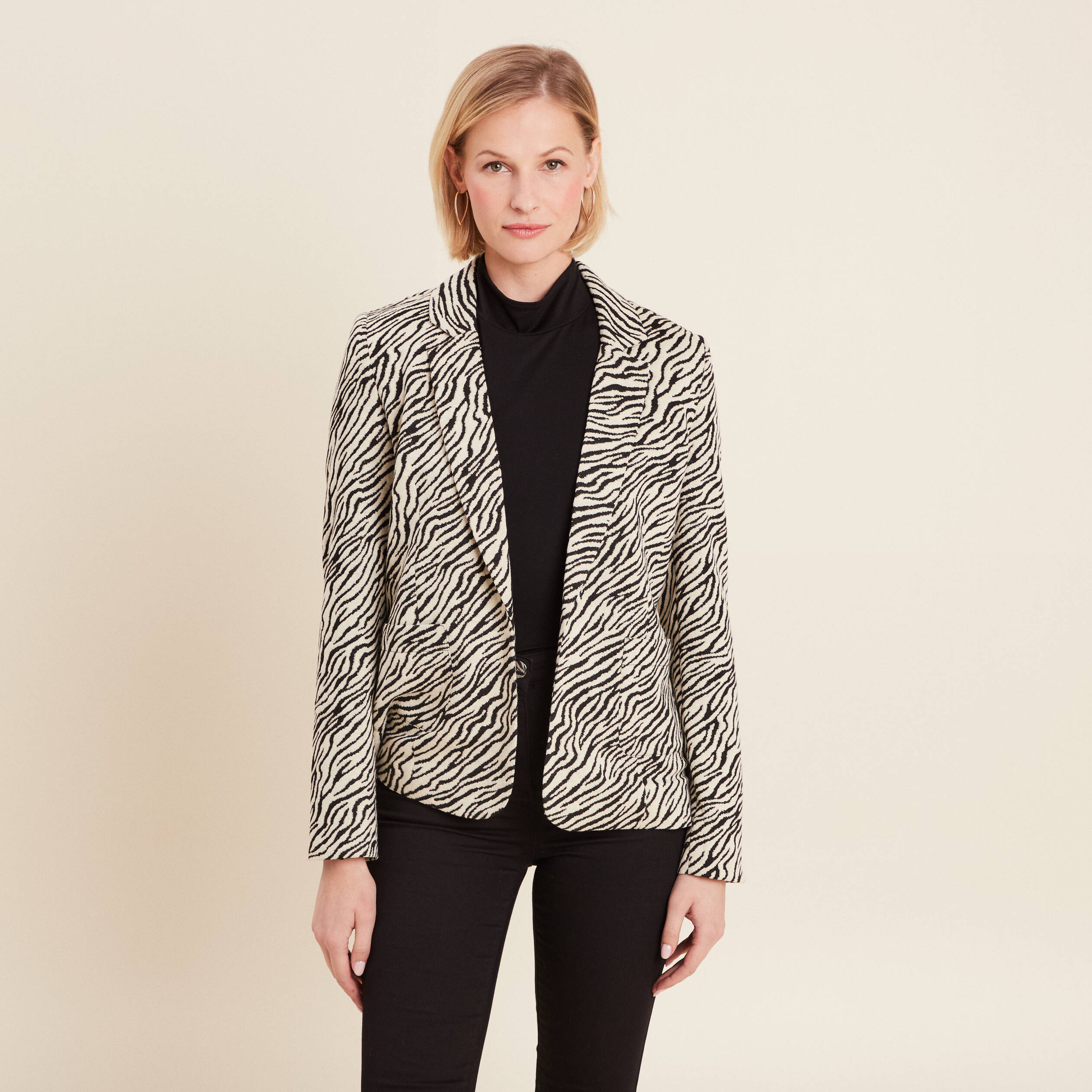 veste esprit tailleur beige femme Veste esprit tailleur beige femme
