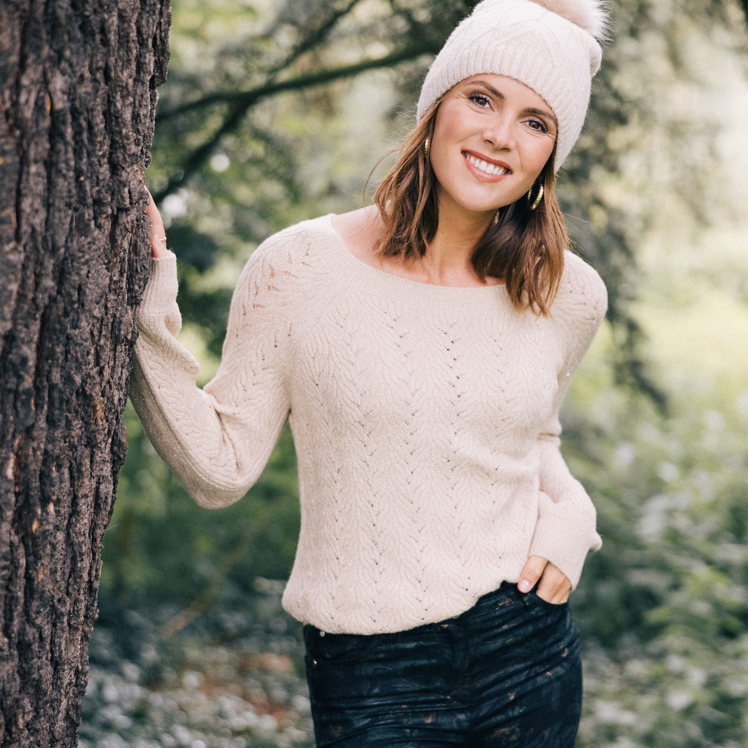 pull manches longues sequins couleur or femme Pull manches longues sequins couleur or femme