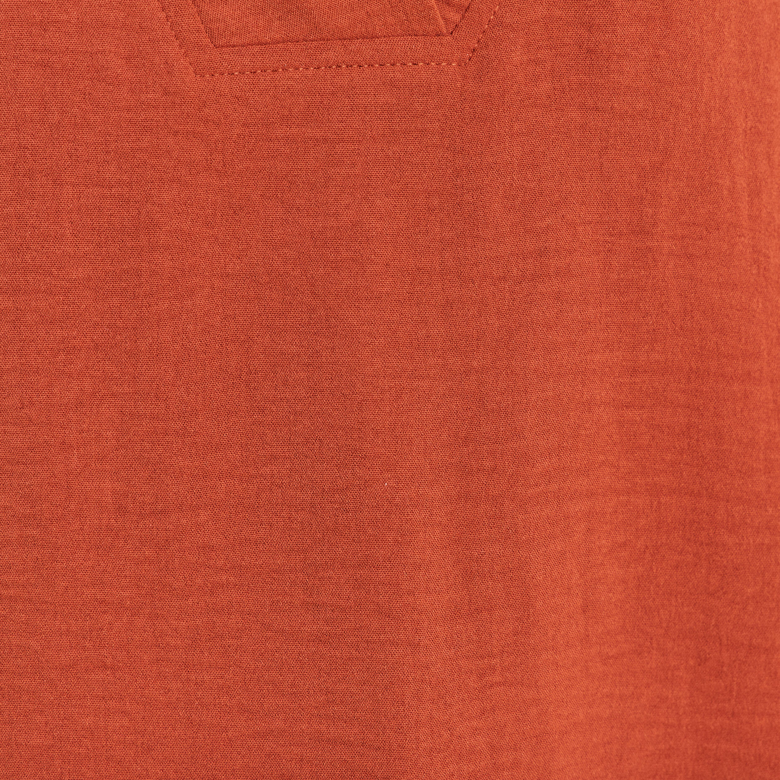 Blouse fluide manches courtes marron fonc&eacute; femme