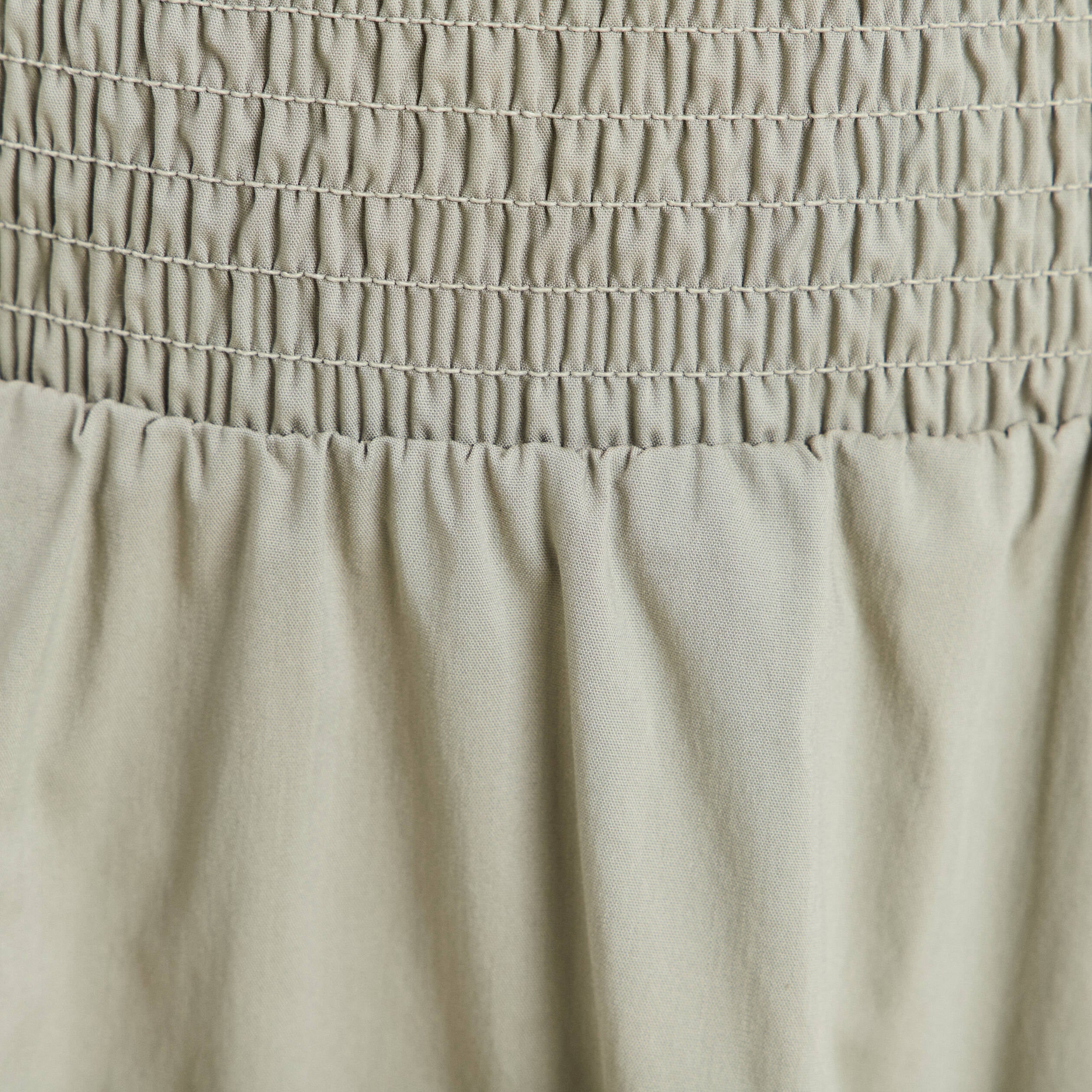 Jupe taille haute vert clair femme