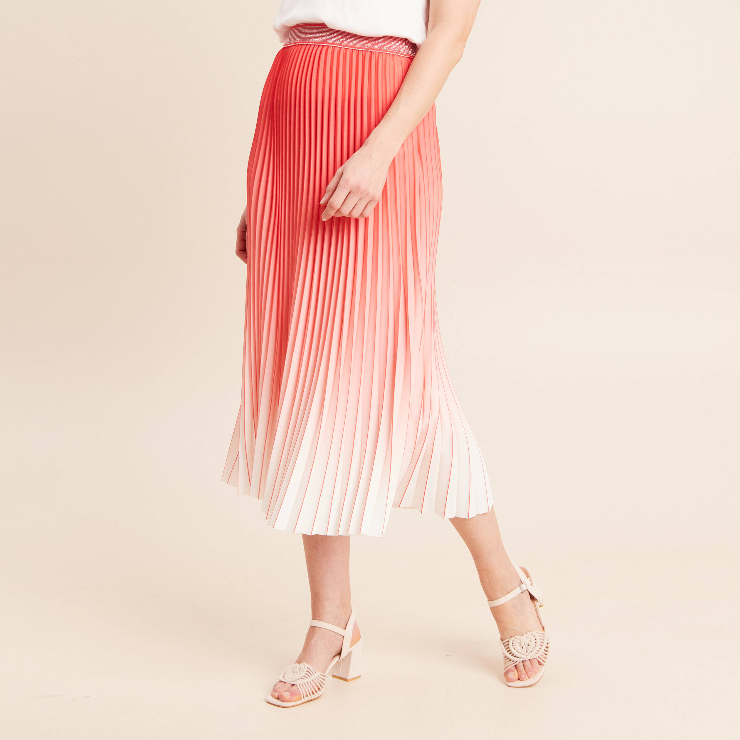 LCW Vision Short Superposé Uni pour Femmes avec Taille Zippée