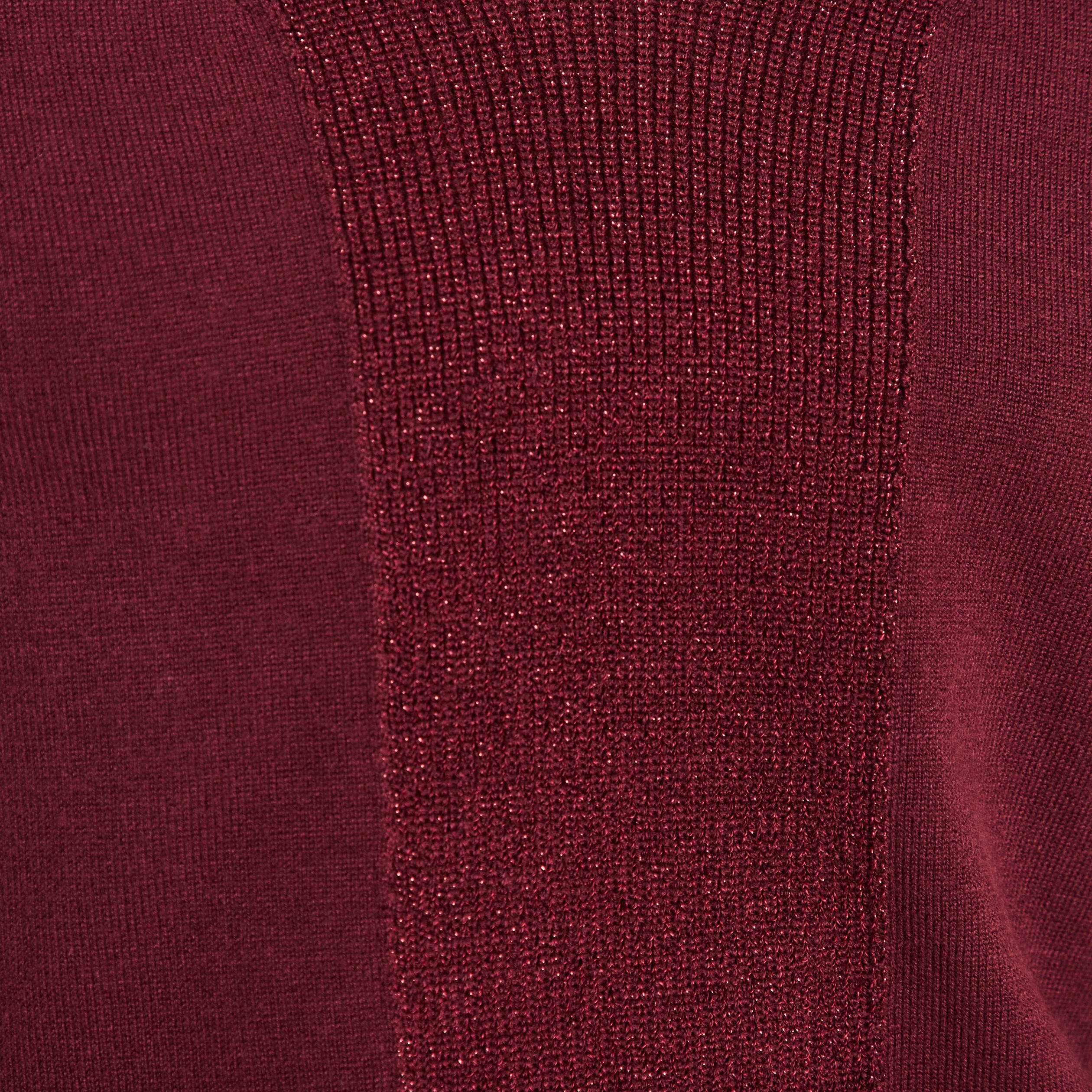 pull manches longues bordeaux femme Pull manches longues bordeaux femme