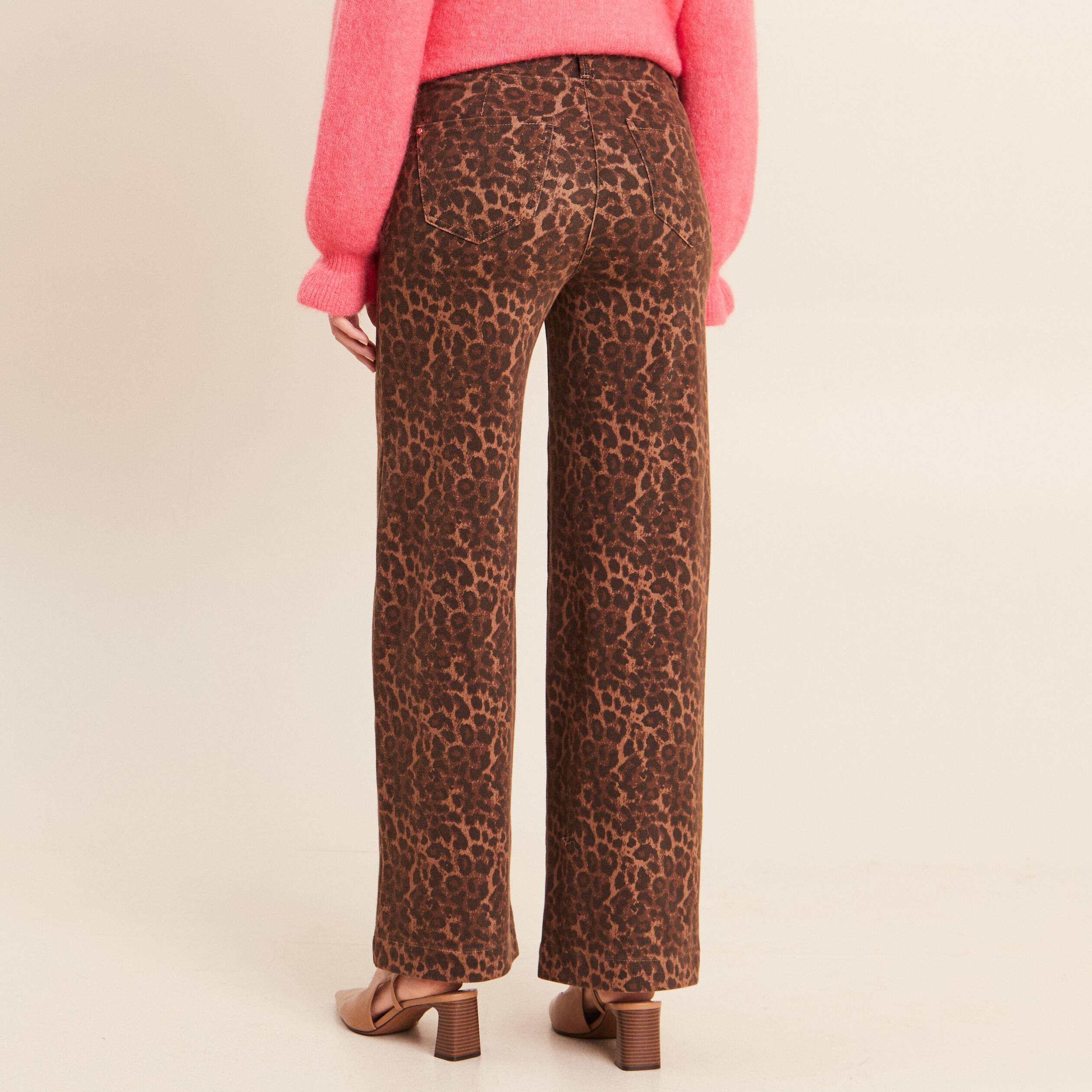 Pantalon Magique L'Enfilable marron femme