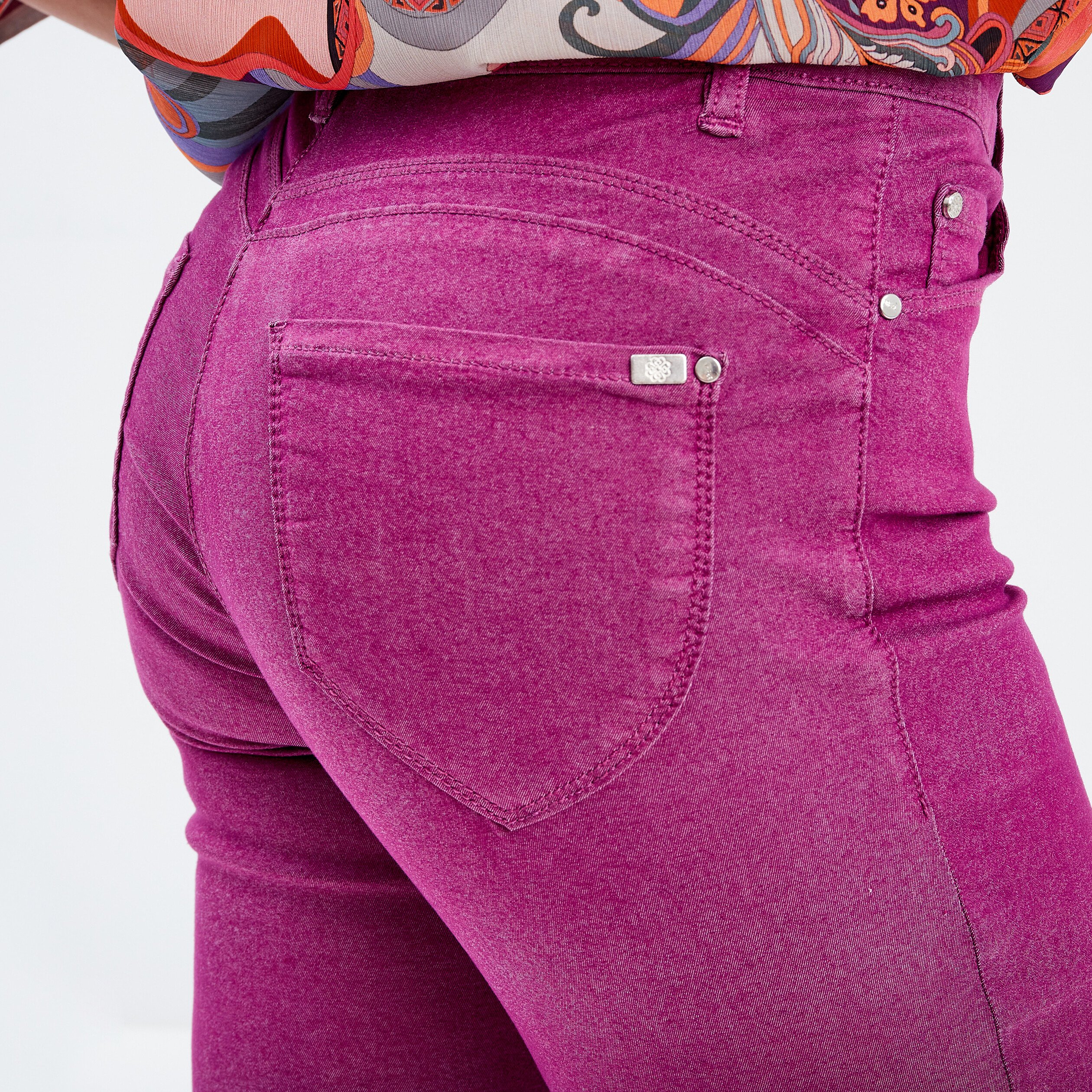 pantalon magique ajuste taille standard violet clair femme Pantalon magique ajusté taille standard violet clair femme