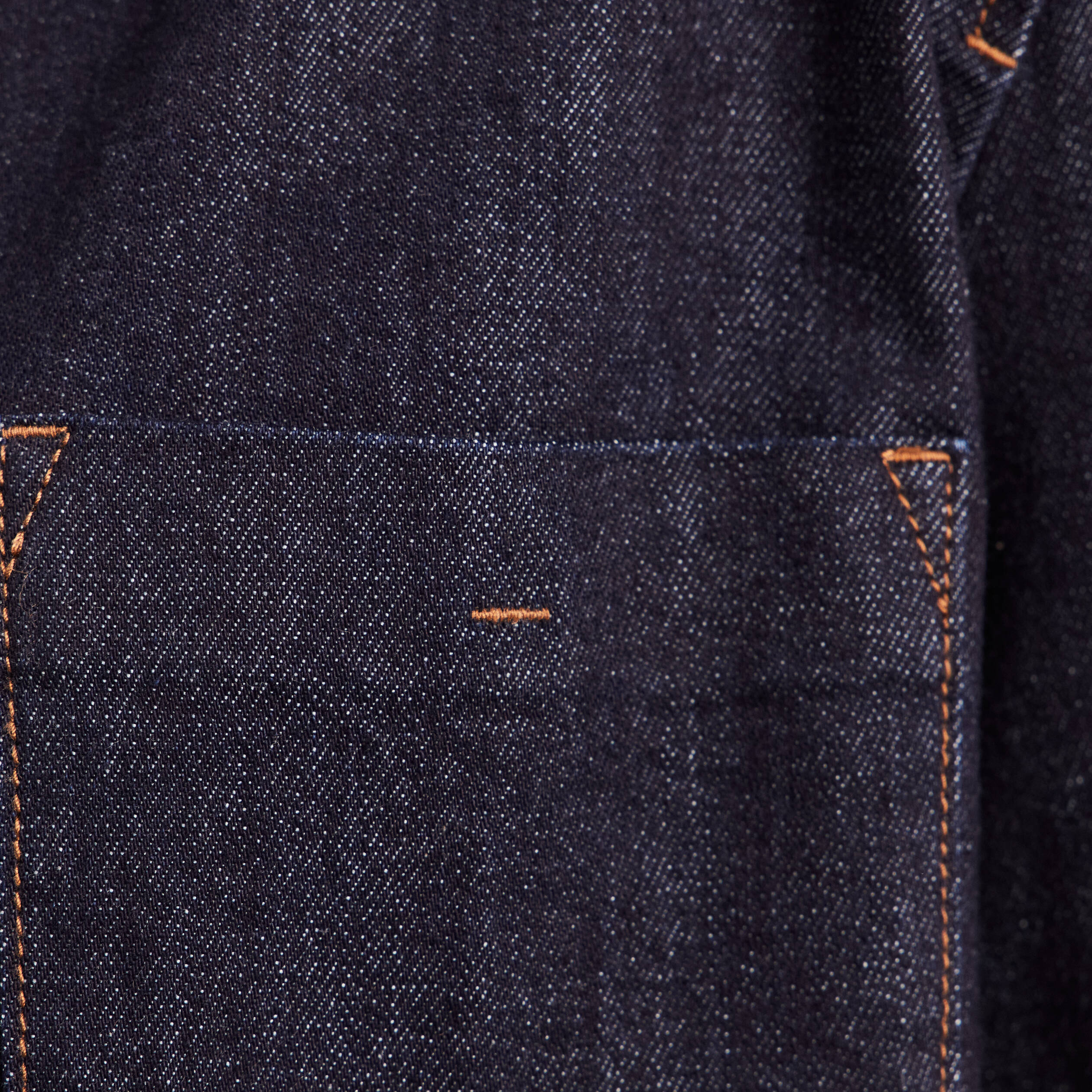 Veste manches longues en jean denim brut femme