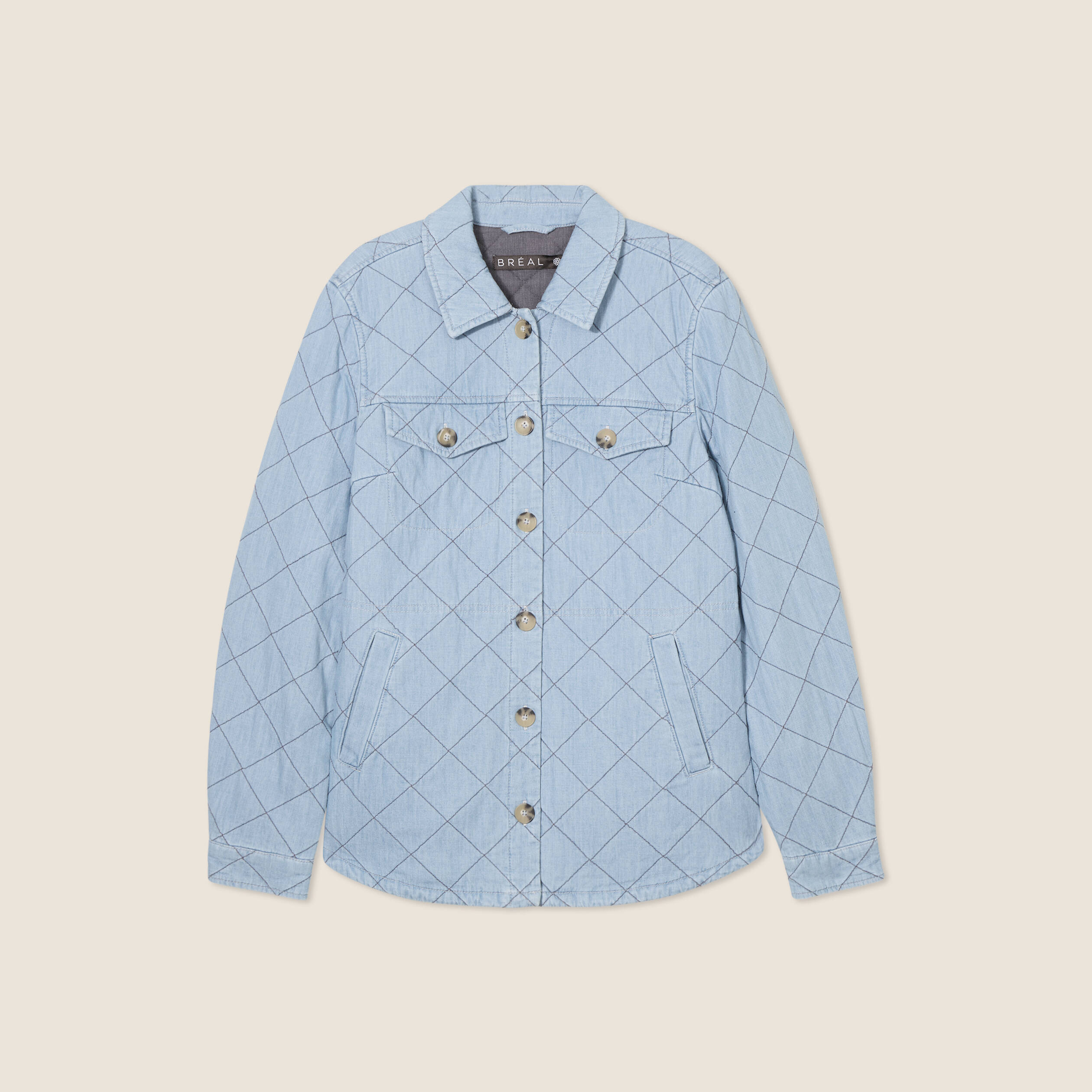 surchemise manches longues denim double stone femme Surchemise manches longues denim double stone femme