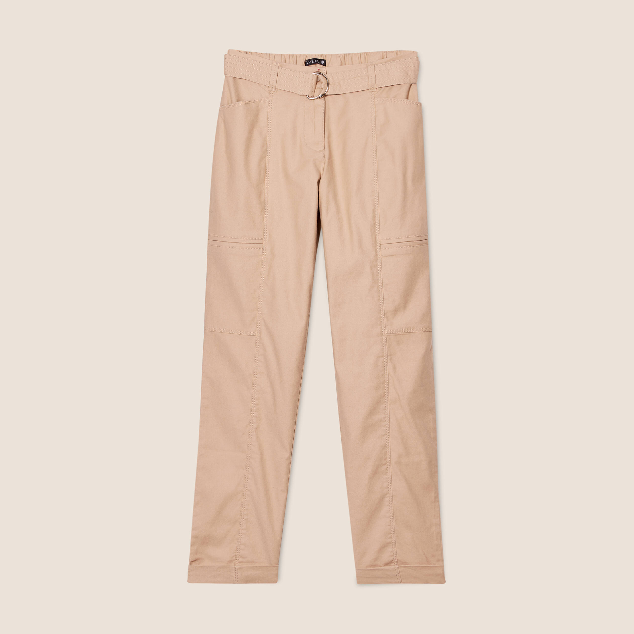 Pleated Wide Leg Trousers - Beige | Levi's® FR