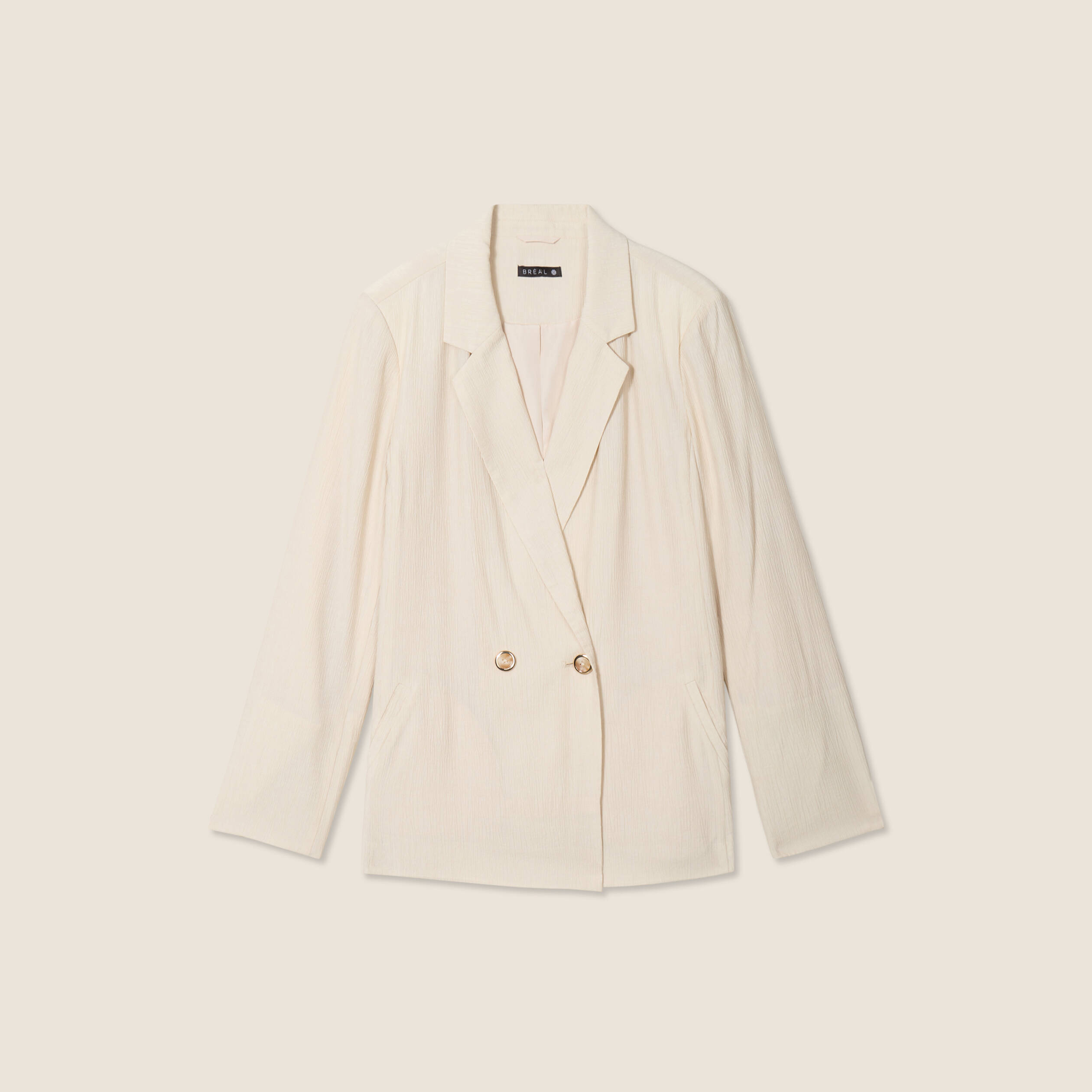 veste tailleur fluide ivoire femme Veste tailleur fluide ivoire femme
