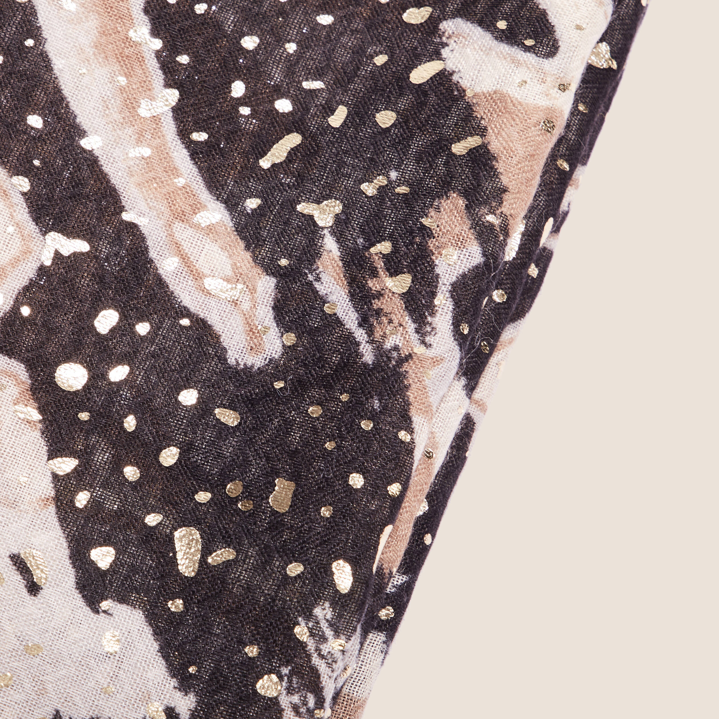 Foulard noir femme