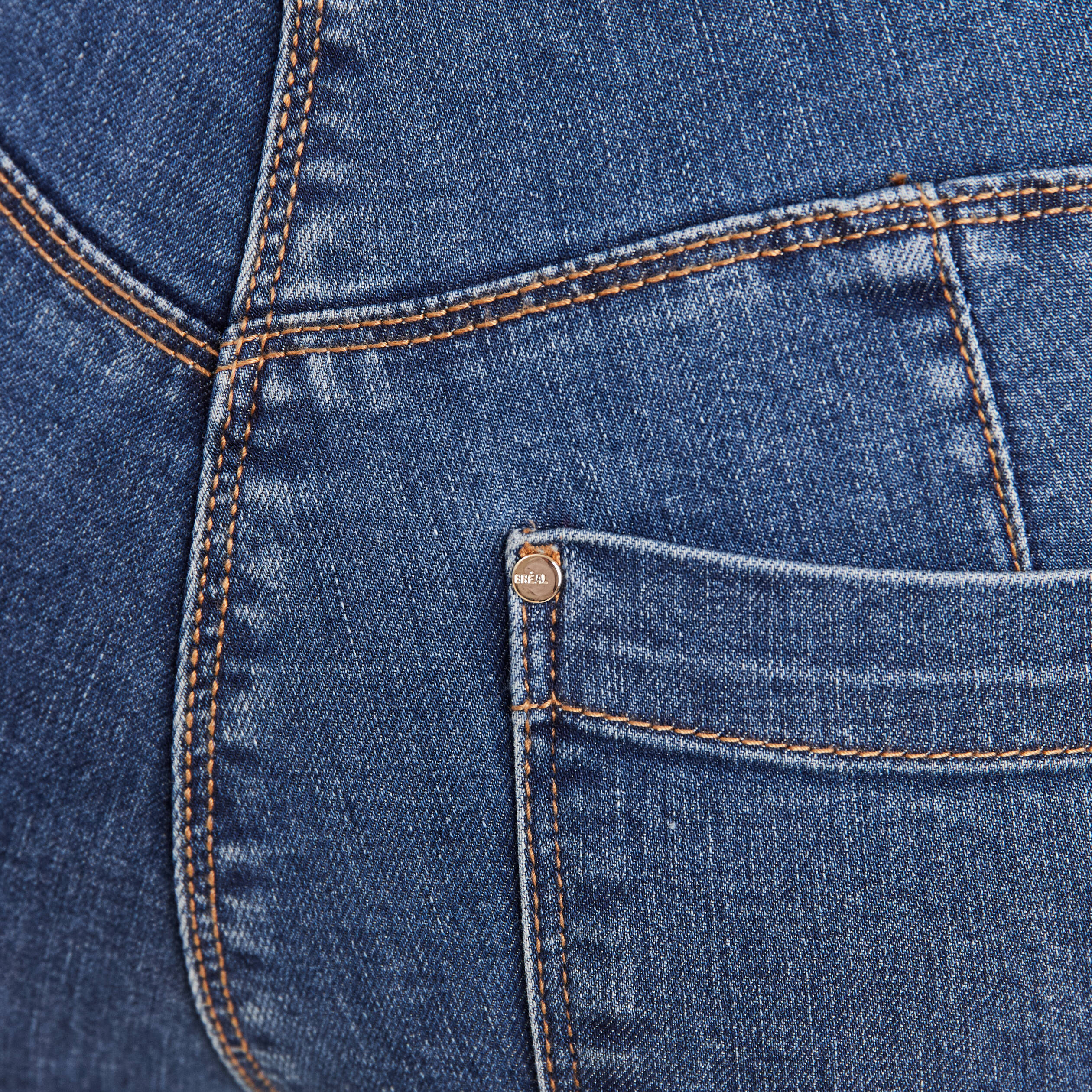 Jean bootcut taille standard denim stone femme