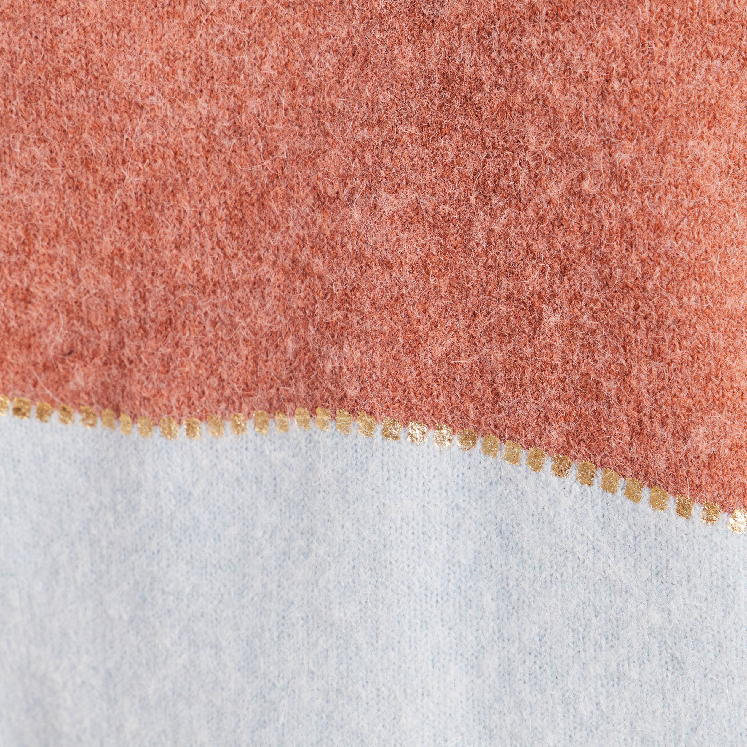 Pull manches longues multicolore femme