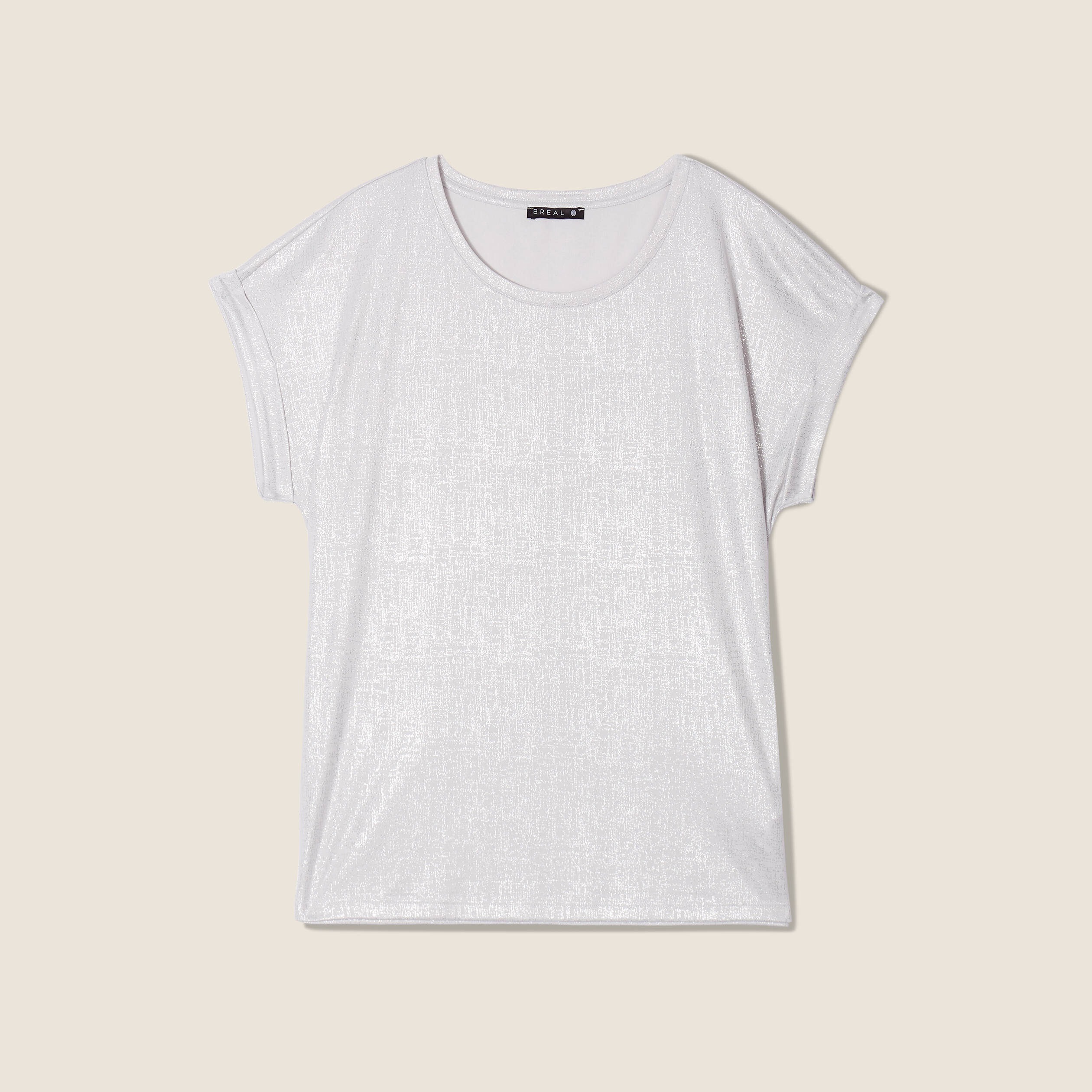 Chemise Élégante Femme - C[B88855745] - Manches Courtes - Col en V